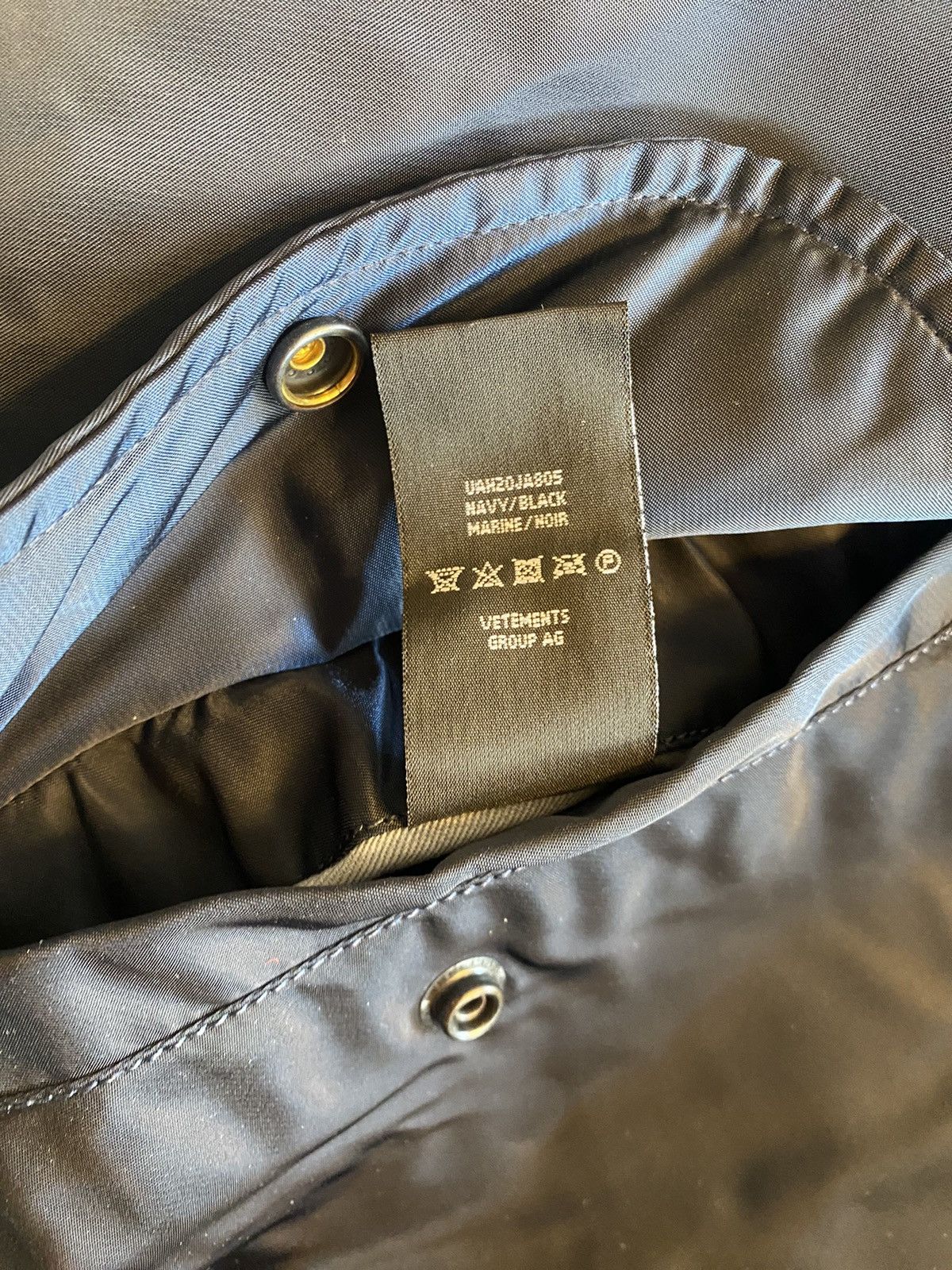 Vetements Vetements Reversible Fraternity Alpha Beta Bomber Jacket Size US L / EU 52-54 / 3 - 8 Thumbnail