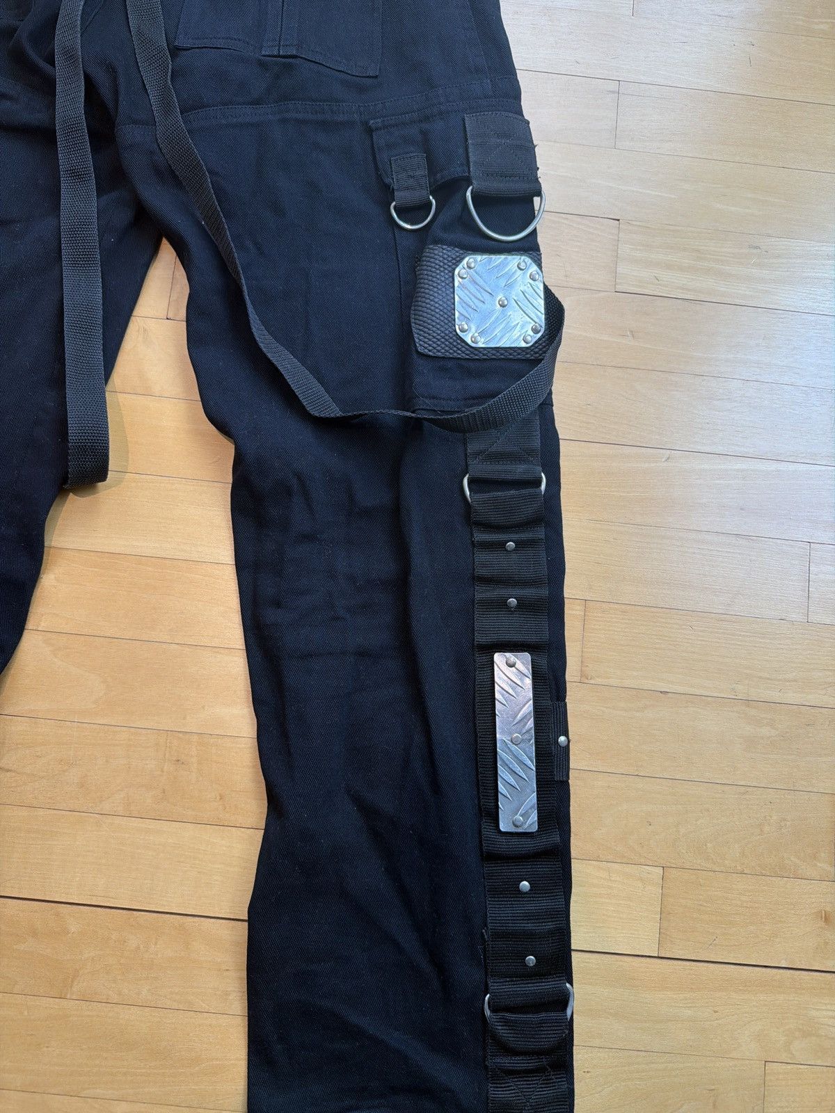 Japanese Brand Japanese S.D.U. black bondage pants Size US 32 / EU 48 - 5 Thumbnail
