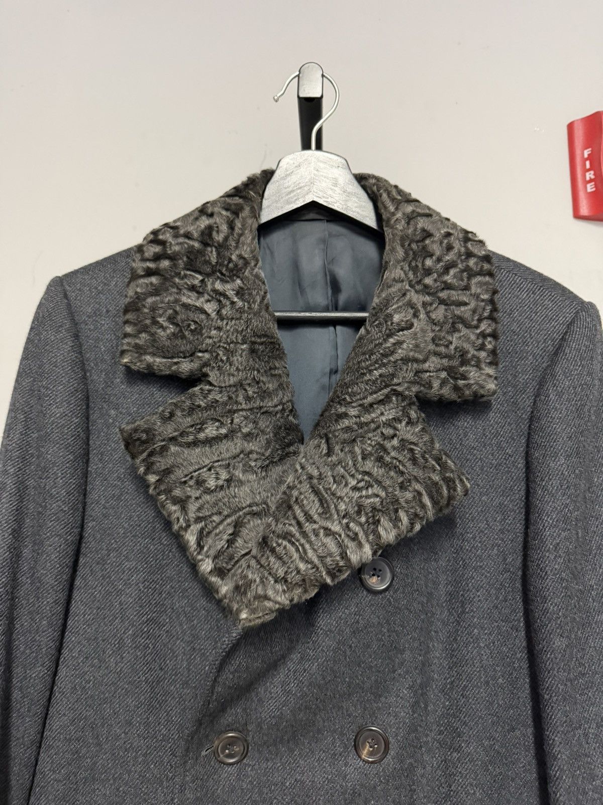 Thom Browne AW04 For Colette Astrakhan Coat Size US S / EU 44-46 / 1 - 3 Thumbnail