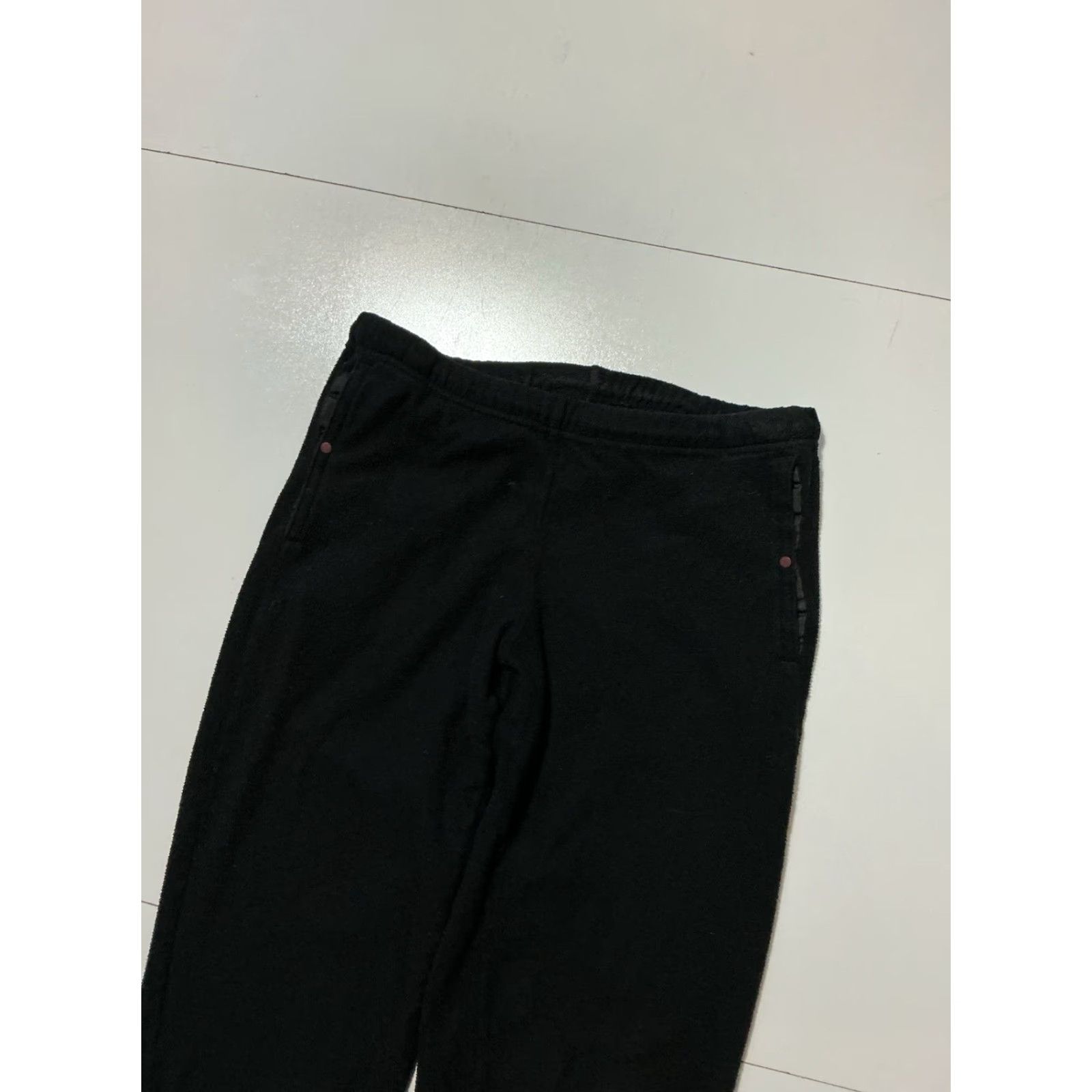 Patagonia VINTAGE Patagonia Pants Fleece Snap Pocket Outdoor Made In USA Black Sz S Men Size US 29 - 5 Thumbnail