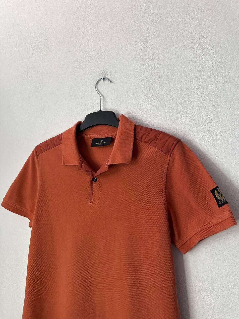 Belstaff Belstaff Polo Button Shirt Orange Mens Size M Size US M / EU 48-50 / 2 - 2 Thumbnail