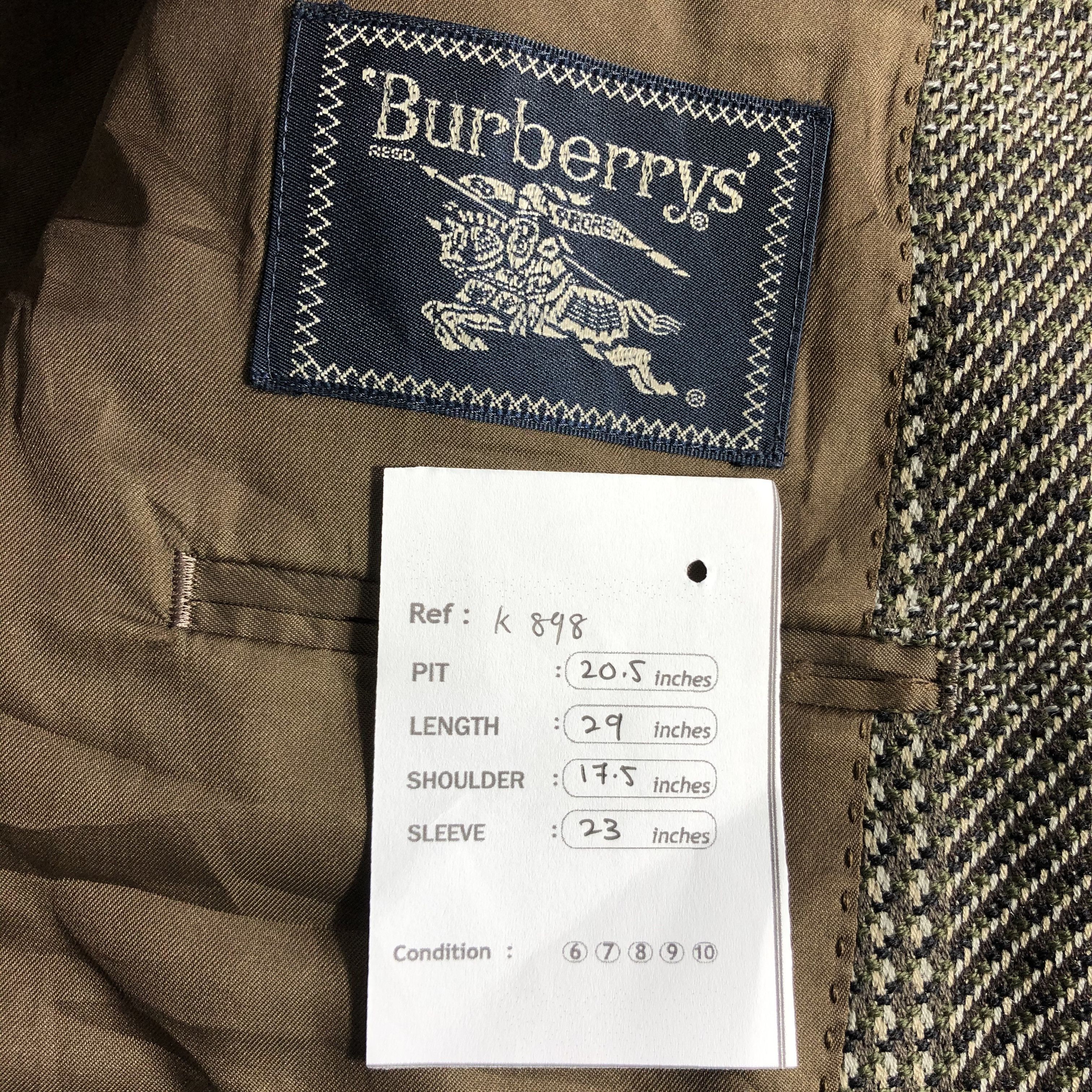 Burberry Vintage Burberry Coat Blazer Jacket Size US S / EU 44-46 / 1 - 5 Thumbnail