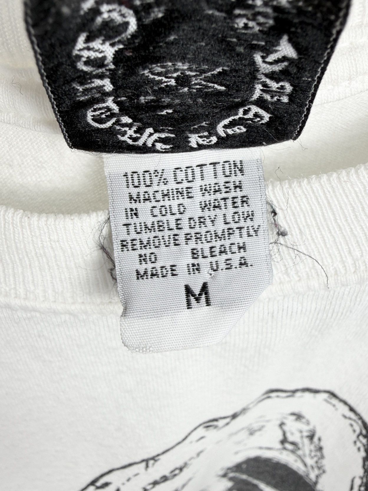 Chrome Hearts Chrome Hearts Vintage White Foti Skull Baby Cropped Tshirt Size M / US 6-8 / IT 42-44 - 6 Thumbnail