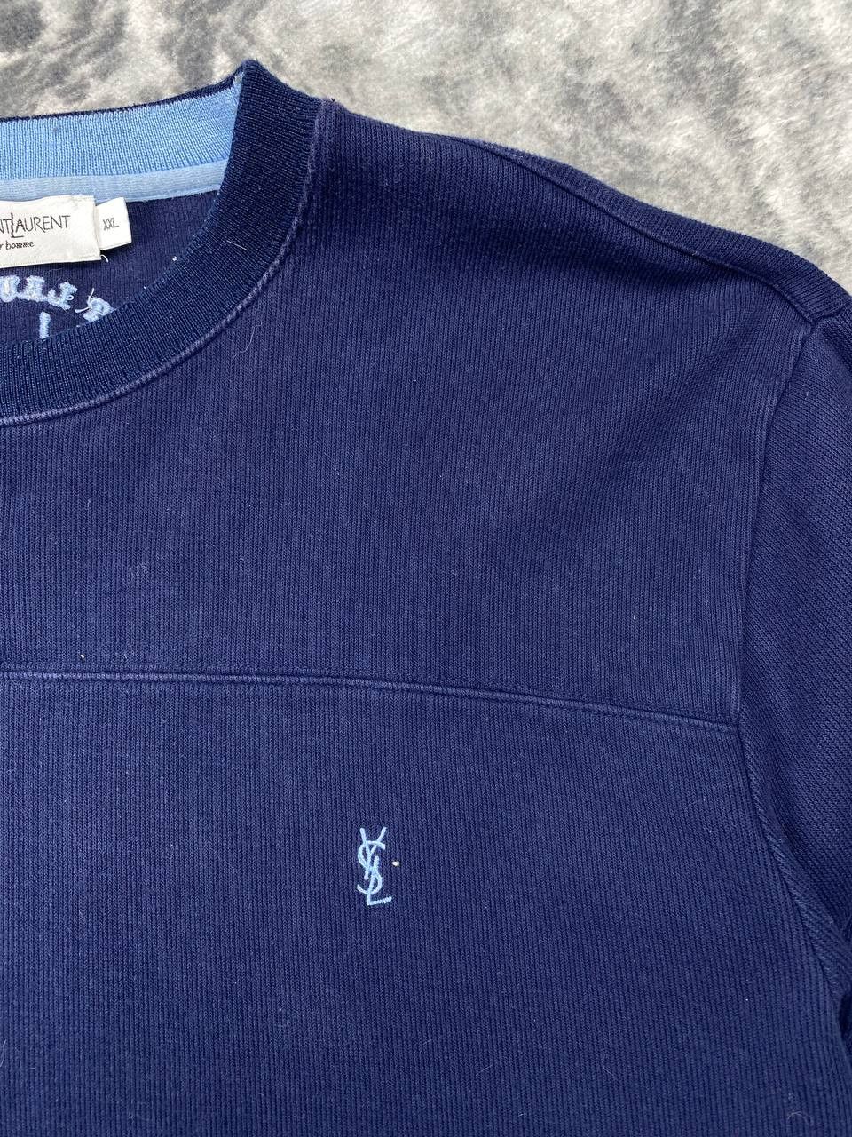 Yves Saint Laurent Vintage Yves Saint Laurent Sweatshirt Big Log Men Size XXL Size US XXL / EU 58 / 5 - 3 Thumbnail