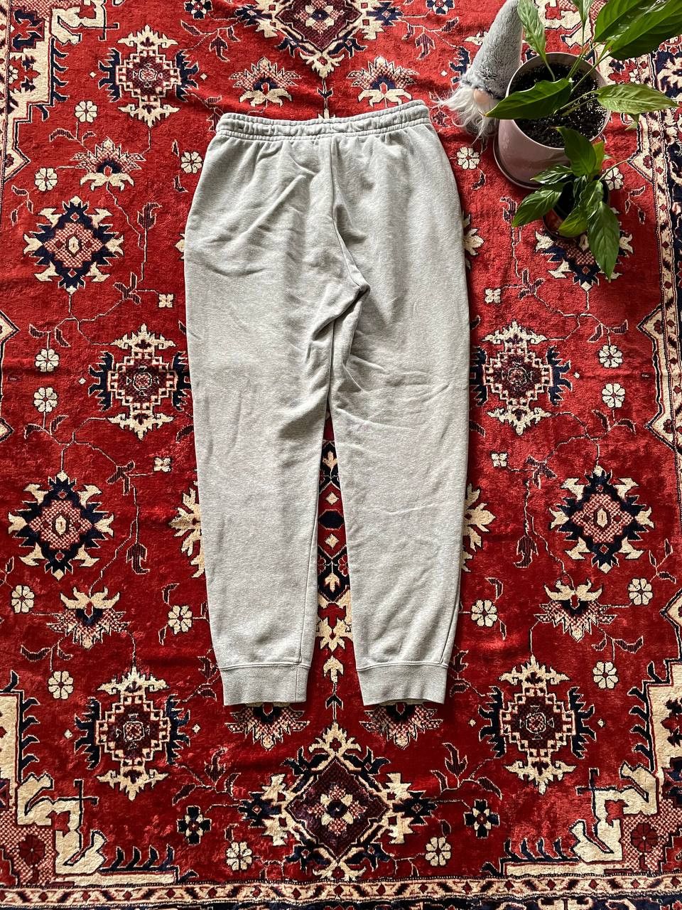 Nike × Vintage Vintage Nike 90’s Y2K Style Grey Drill Casual Sweatpants Size US 32 / EU 48 - 2 Thumbnail