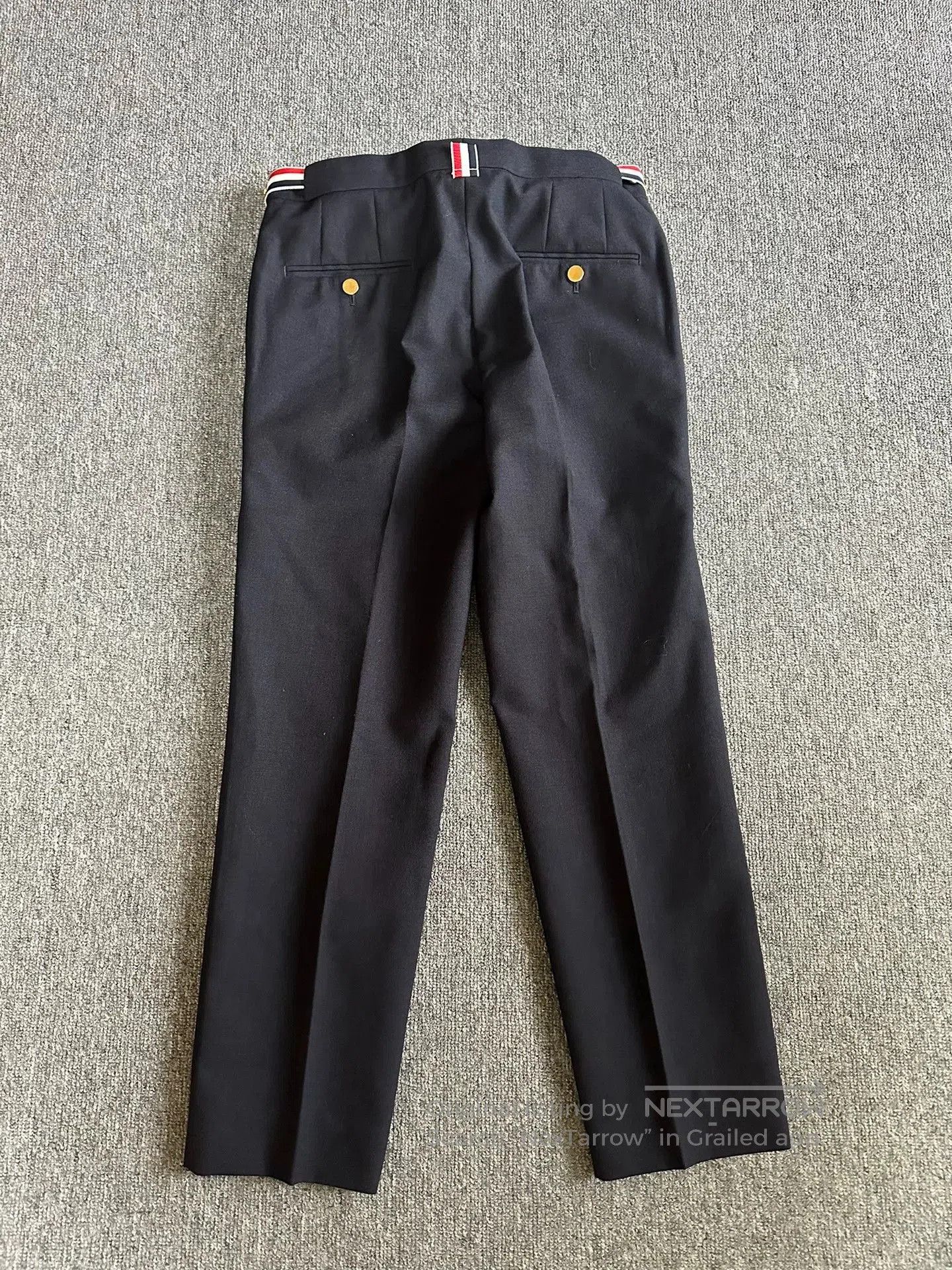 Thom Browne Thom Browne Deep Blue Striped Trousers. Size US 40 / EU 56 - 3 Thumbnail