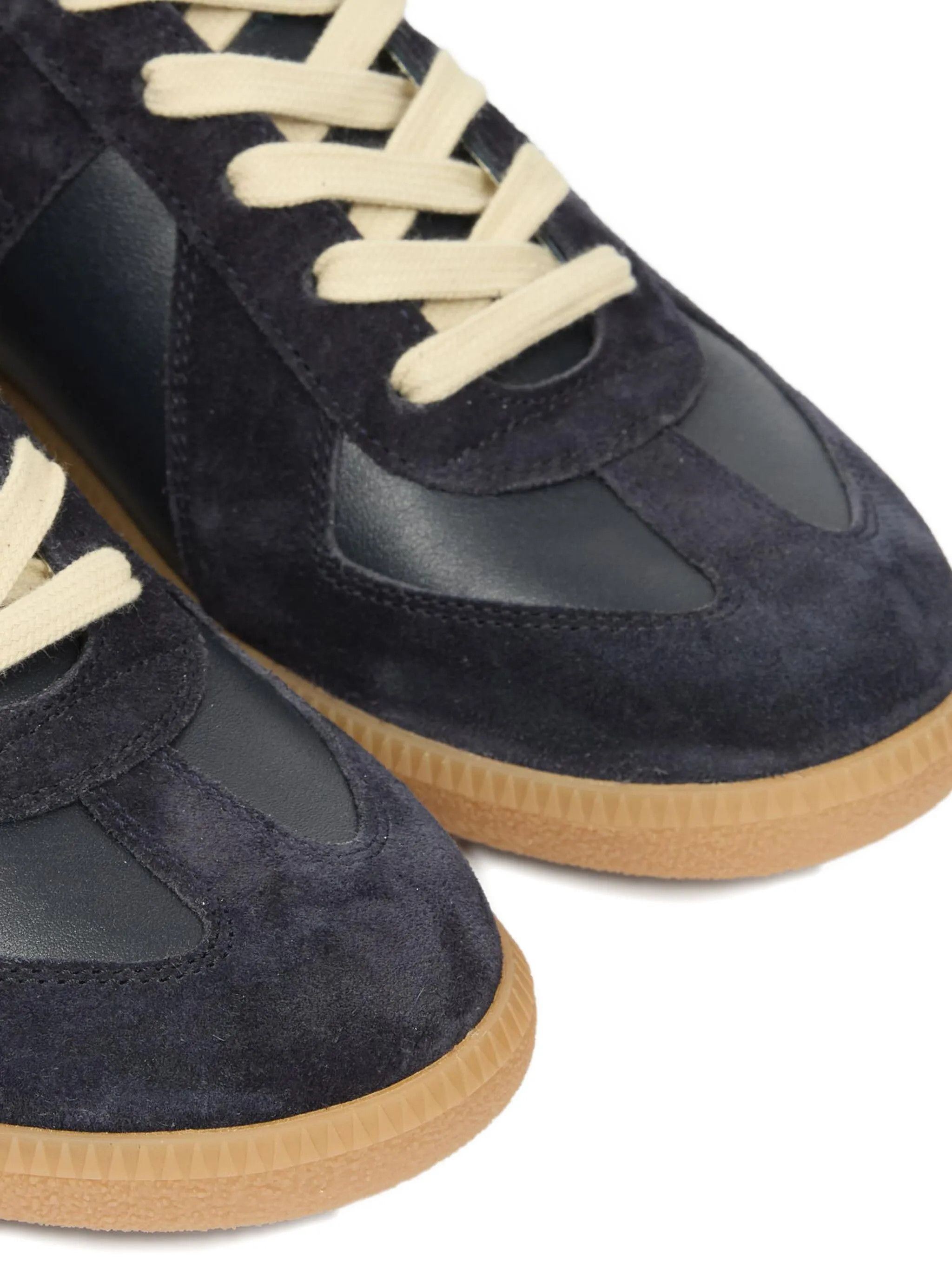 Maison Margiela o1w1db10526 Replica Low-Top Sneakers in Navy Blue Size US 8 / EU 41 - 5 Thumbnail