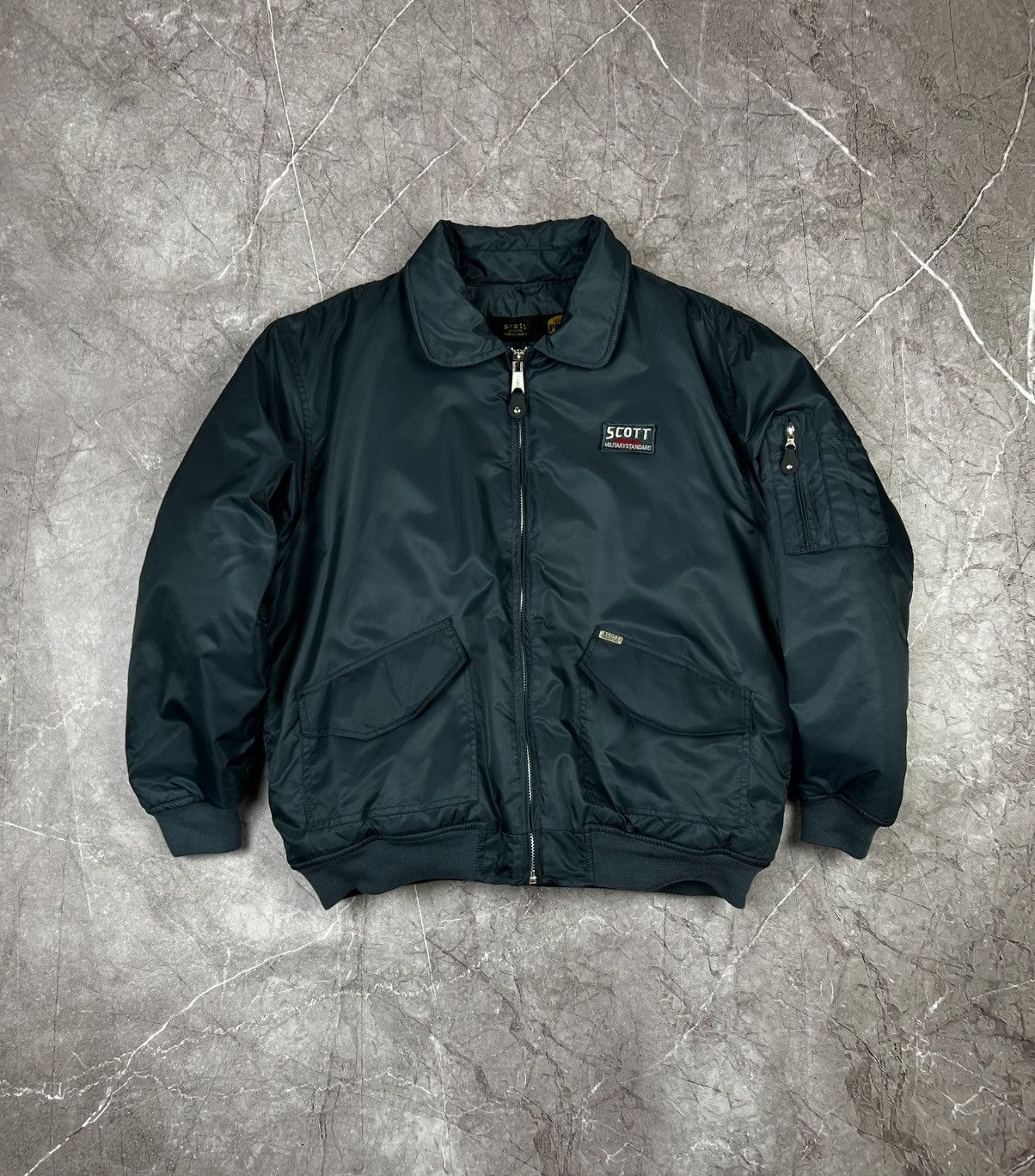 Schott Vintage MA 2 Bomber Jacket Size US M / EU 48-50 / 2 - 10 Thumbnail