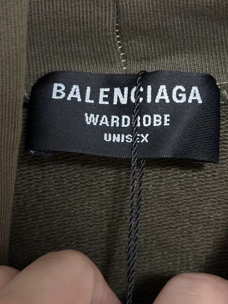 Balenciaga Balenciaga Military Green Coca-Cola Embroidered Logo Hoode Size US XS / EU 42 / 0 - 3 Thumbnail