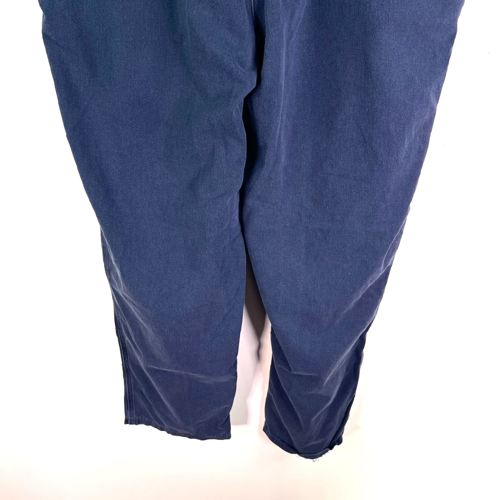 Carhartt VINTAGE Carhartt Flame Resistant Twill Pants Men 44 Navy Blue Workwear Flame-Resistant 371-20 Size US 44 / EU 60 - 6 Thumbnail