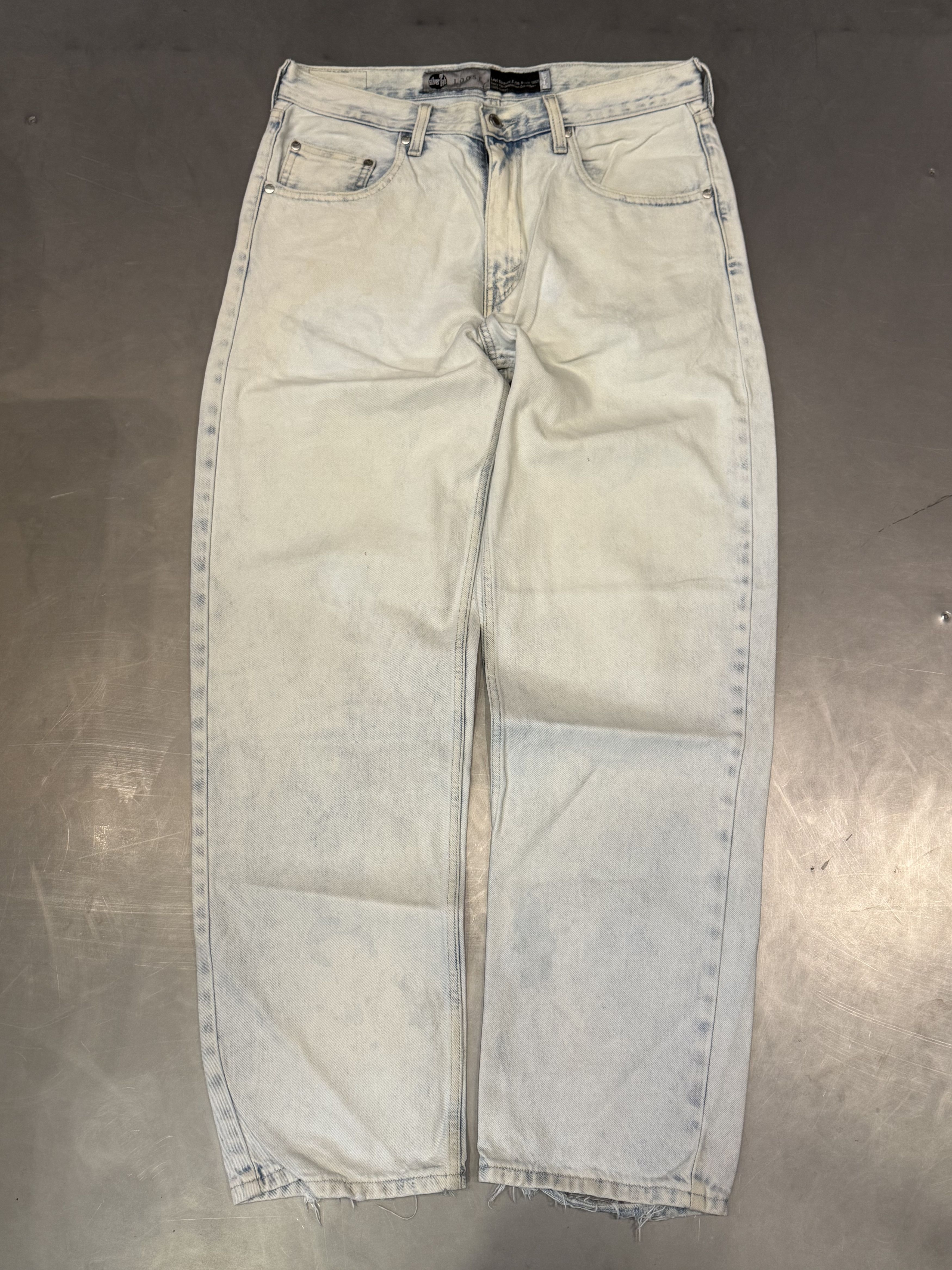 Levi's Y2K washed and faded Levi's Silver Tab baggy denim Size US 32 / EU 48 - 1 Thumbnail