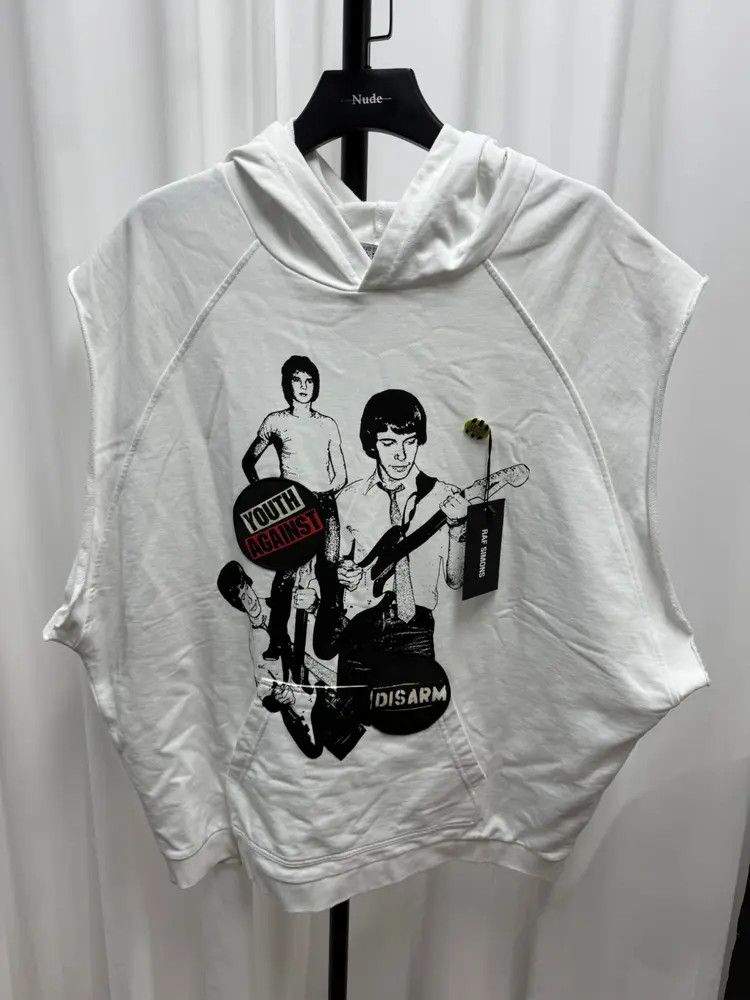 Raf Simons Raf Simons 21SS Oversized Sleeveless Hoodie | Grailed 