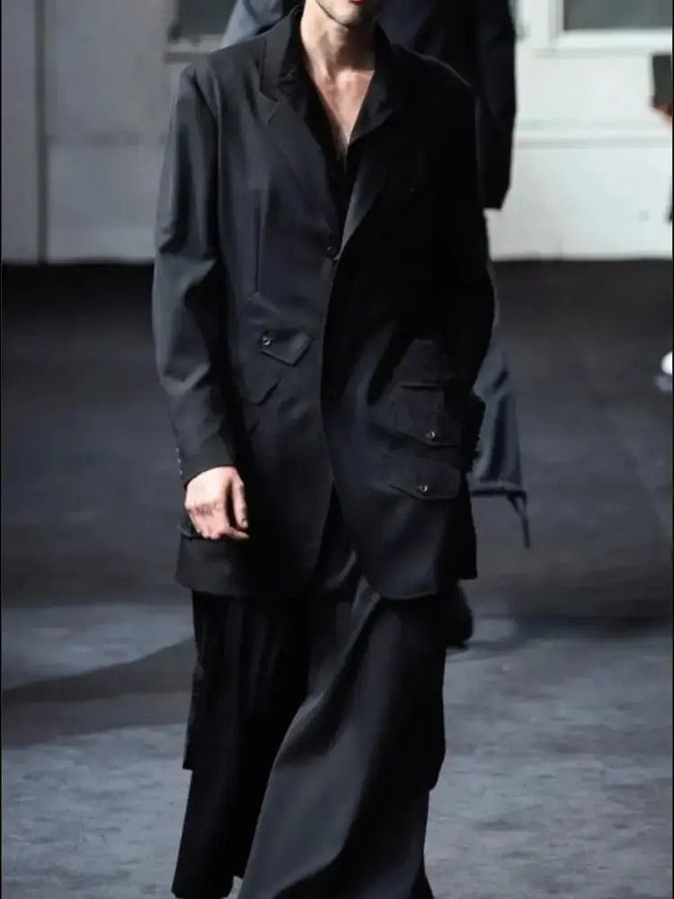 Yohji Yamamoto Yohji Yamamoto Pour Homme Multi Pockets Jacket-2505 Size US M / EU 48-50 / 2 - 5 Thumbnail