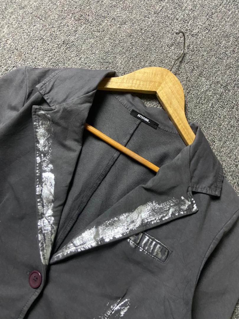 Japanese Brand FUTURUM Brand Single Breasted Blazer (185) Size US L / EU 52-54 / 3 - 8 Thumbnail