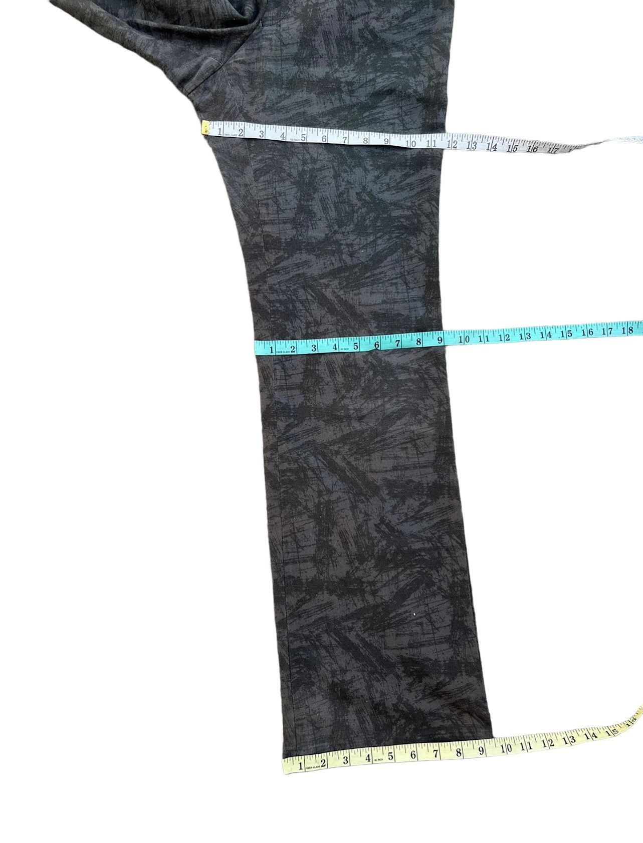 Yoshiyuki Konishi VTG Yoshiyuki Konishi FICCE Printed Abstract Art Flare Pant Size US 30 / EU 46 - 4 Thumbnail