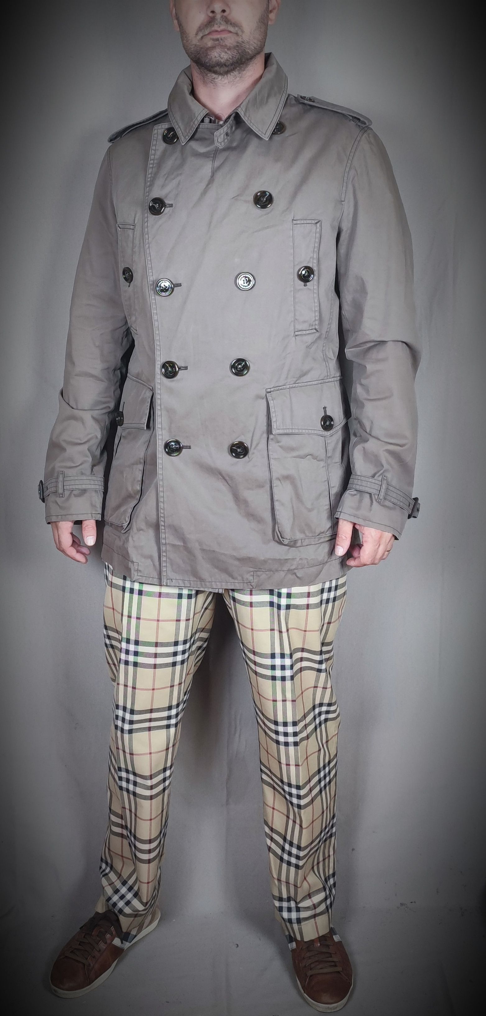 Burberry 🔥 Burberry Military Jacket/Trench-coat M🔥 Size US M / EU 48-50 / 2 - 8 Thumbnail