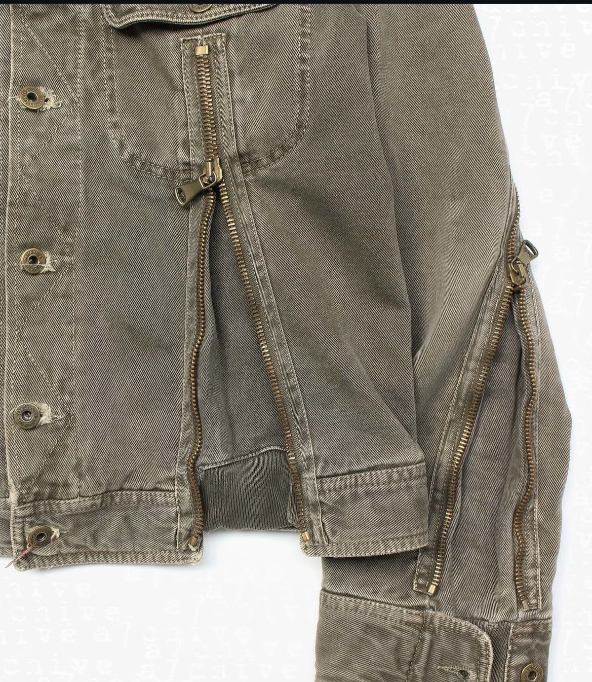 Dolce & Gabbana AW2003 Multi-Zip jacket Size US L / EU 52-54 / 3 - 3 Thumbnail