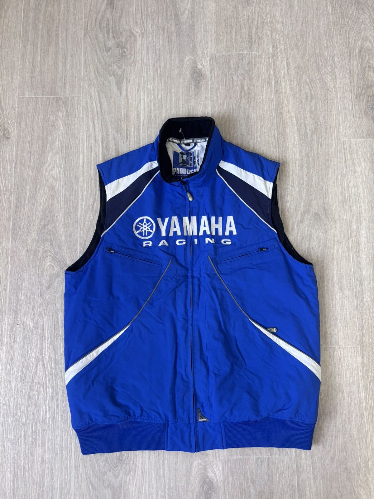 Yamaha Vintage Yamaha Racing vest 90s rare Size US XL / EU 56 / 4 - 1 Thumbnail