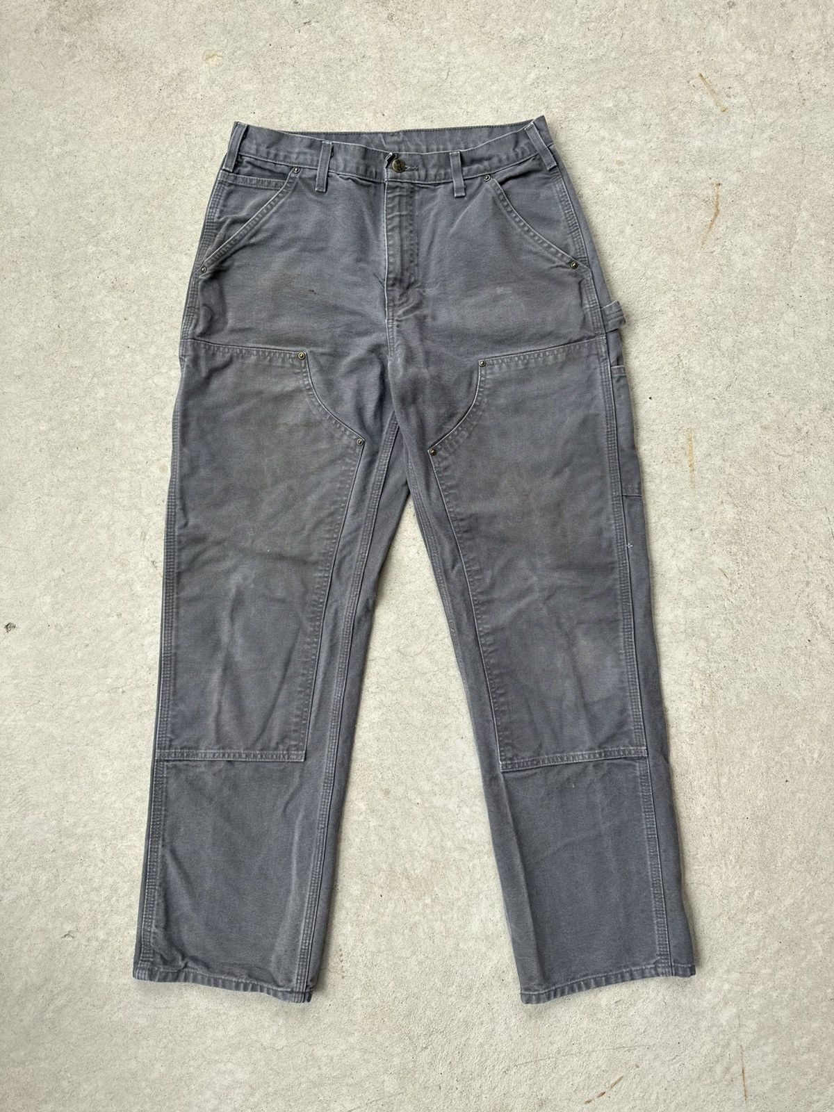 Vintage 1990’s Vintage Carhartt Double Knee Carpenter Pants Size US 31 - 1 Thumbnail