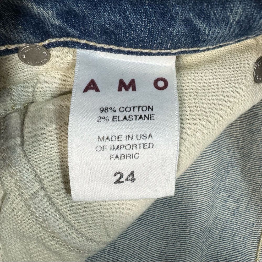 AMO AMO Tomboy Cropped Jeans in Damsel Size 24 Size 24" / US 00 / IT 34 - 6 Thumbnail