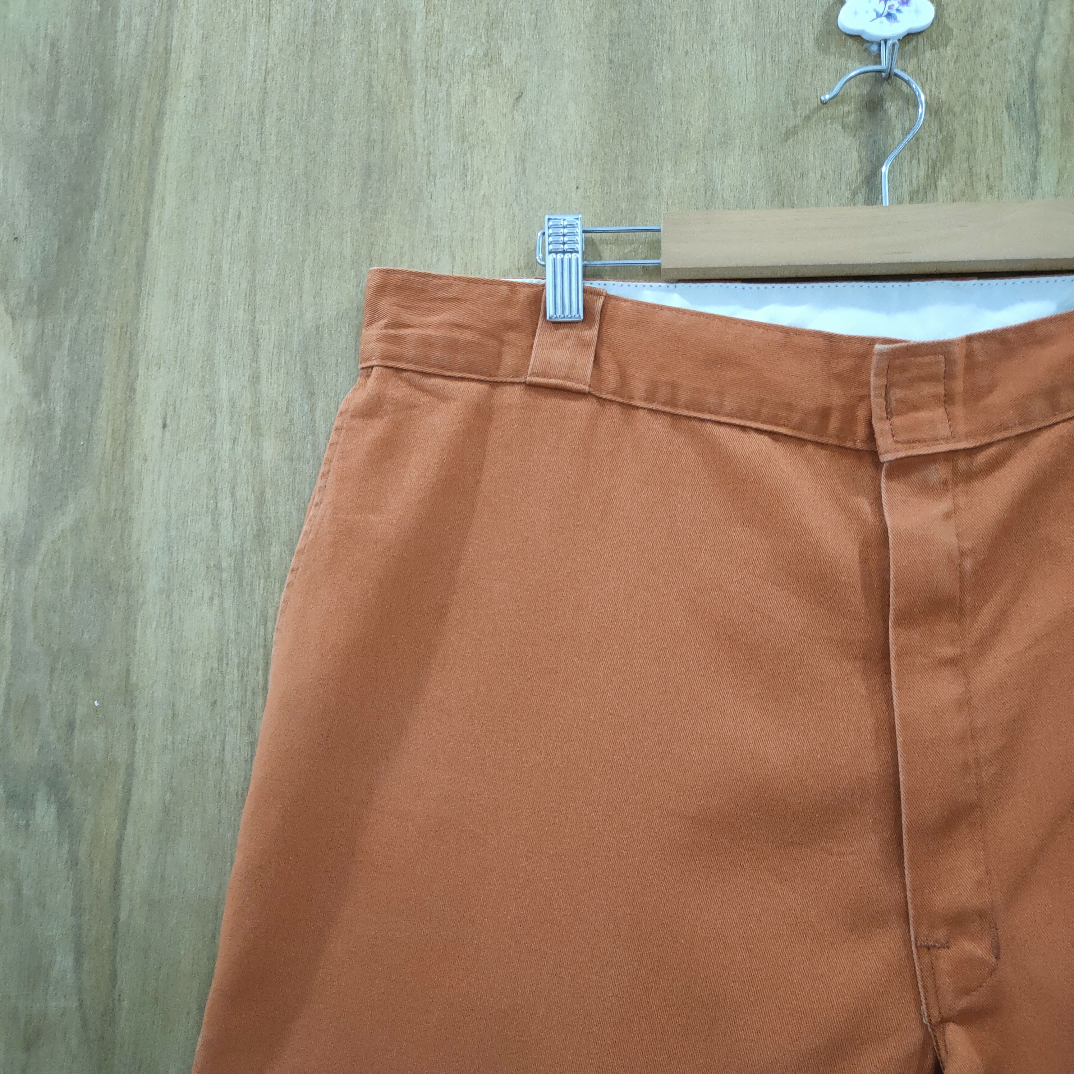 Dickies W40 × 32 DICKIES DARK ORANGE DOUBLE KNEE CARGO PANTS Size US 40 / EU 56 - 6 Thumbnail