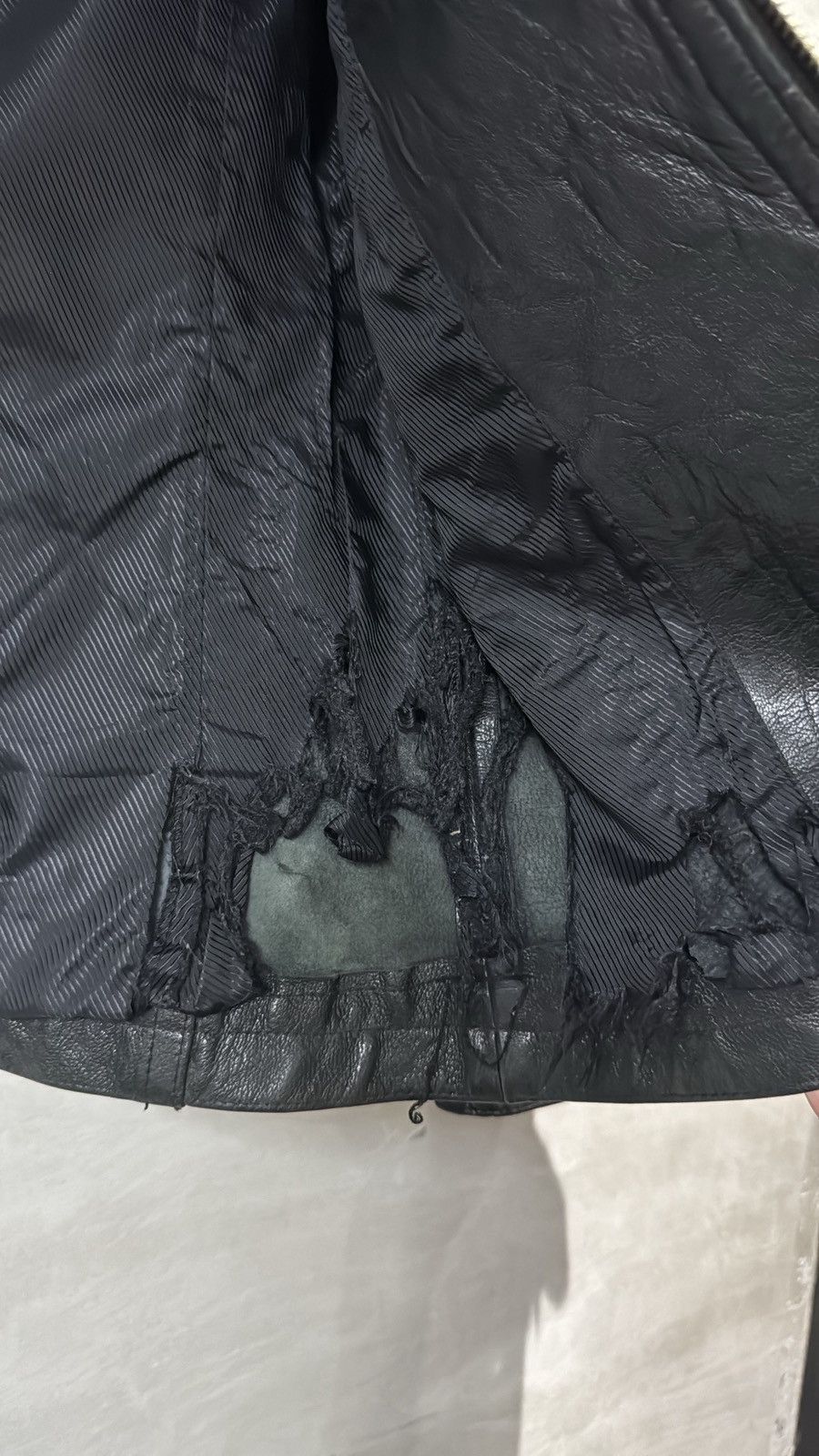 Tornado Mart Rare Tornado Mart Japan Fur Buckled Leather Jacket Size US M / EU 48-50 / 2 - 15 Thumbnail