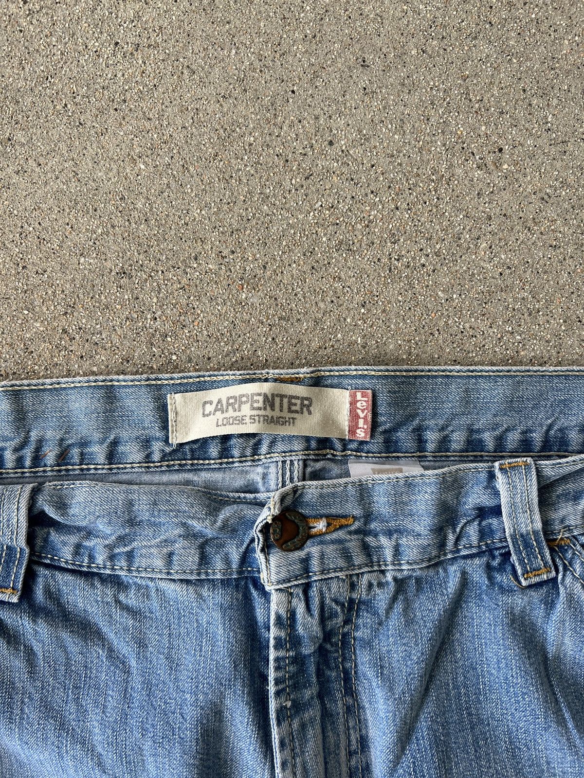 Levi's Vintage L. Indigo Levi’s Carpenter Loose Fit Pants Sz. 36x32 Size US 36 / EU 52 - 3 Thumbnail