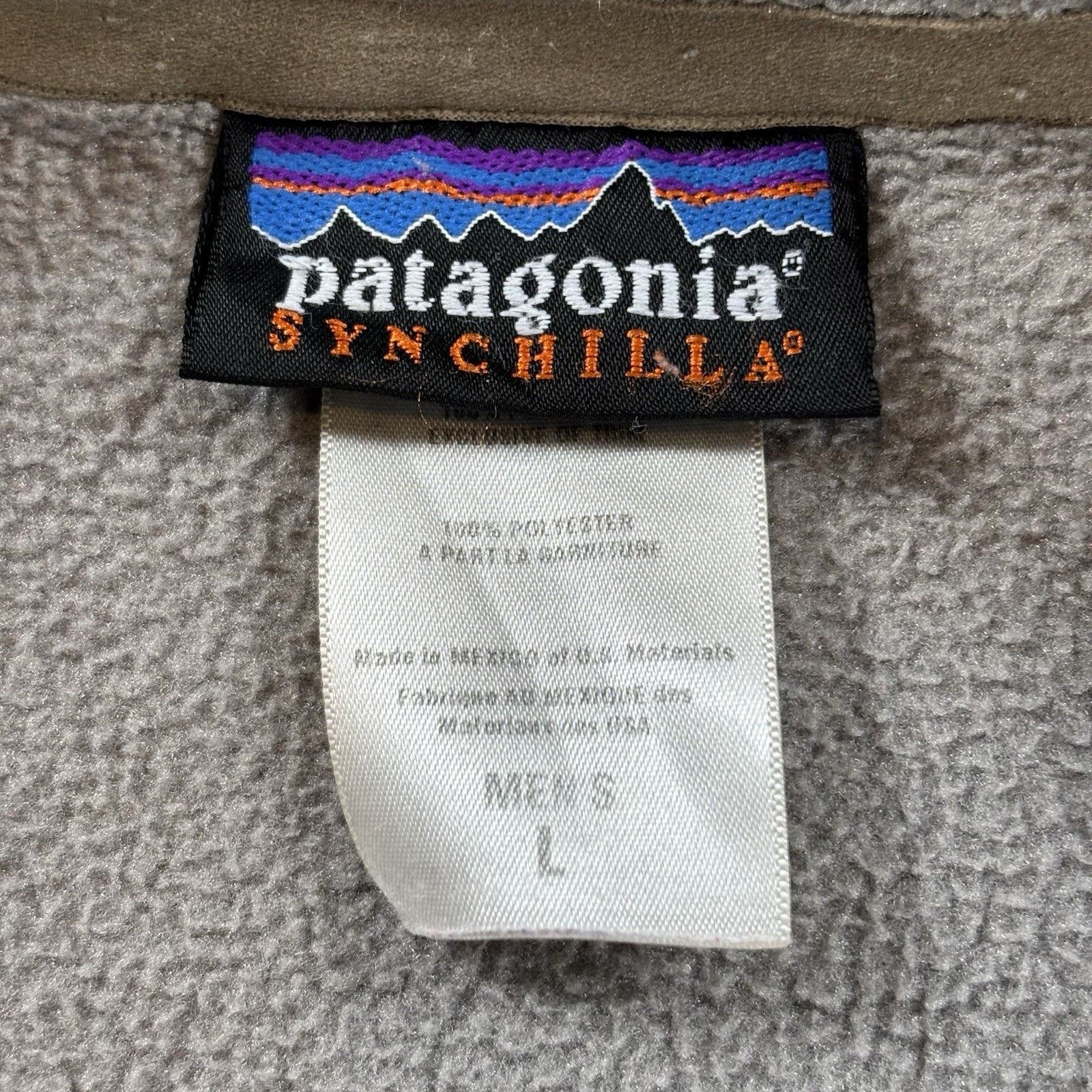Patagonia Vtg. Y2K Patagonia Synchilla Fleece Pullover 11348 Men's L Size US L / EU 52-54 / 3 - 3 Thumbnail