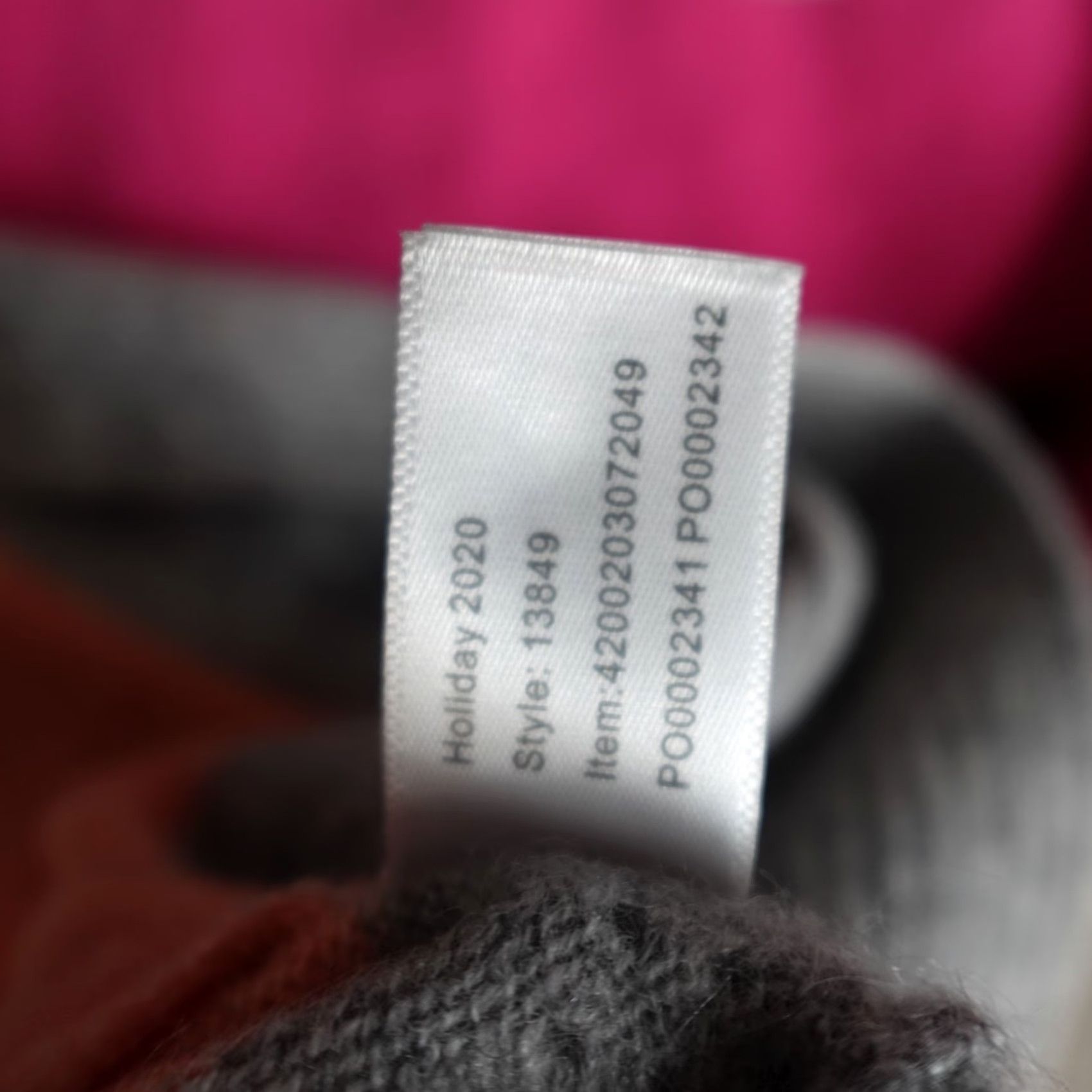Marine Layer Marine Layer Womens Sweater S Gray 100% Cashmere Raglan Striped Crew Neck Pullover Knit Knitwear Casual Ship Next Business Day Size S / US 4 / IT 40 - 6 Thumbnail