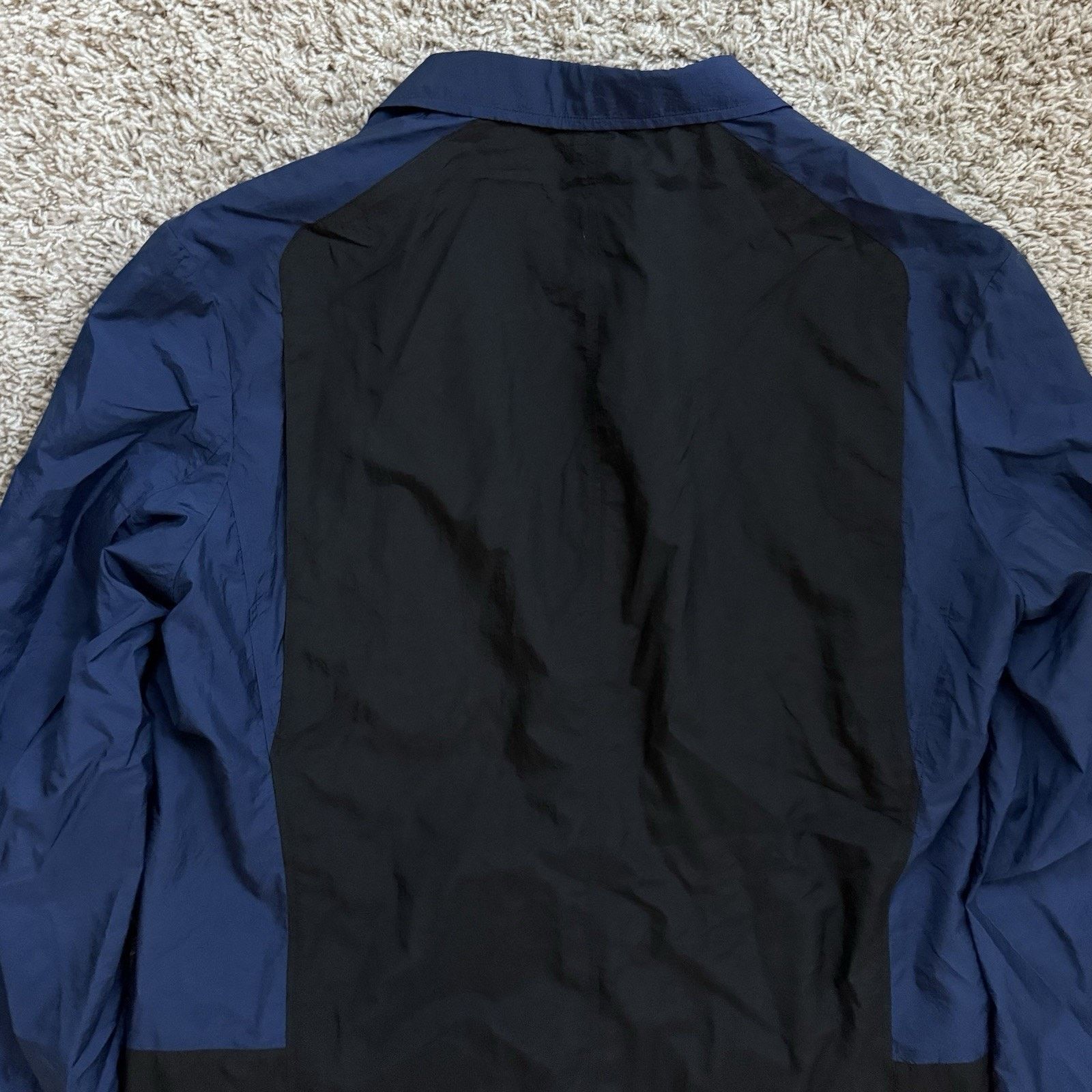 Adidas × Y-3 × Yohji Yamamoto Y-3 Yohji Yamamoto Adidas Ultralight Nylon Blazer Black Blue Size US L / EU 52-54 / 3 - 15 Thumbnail