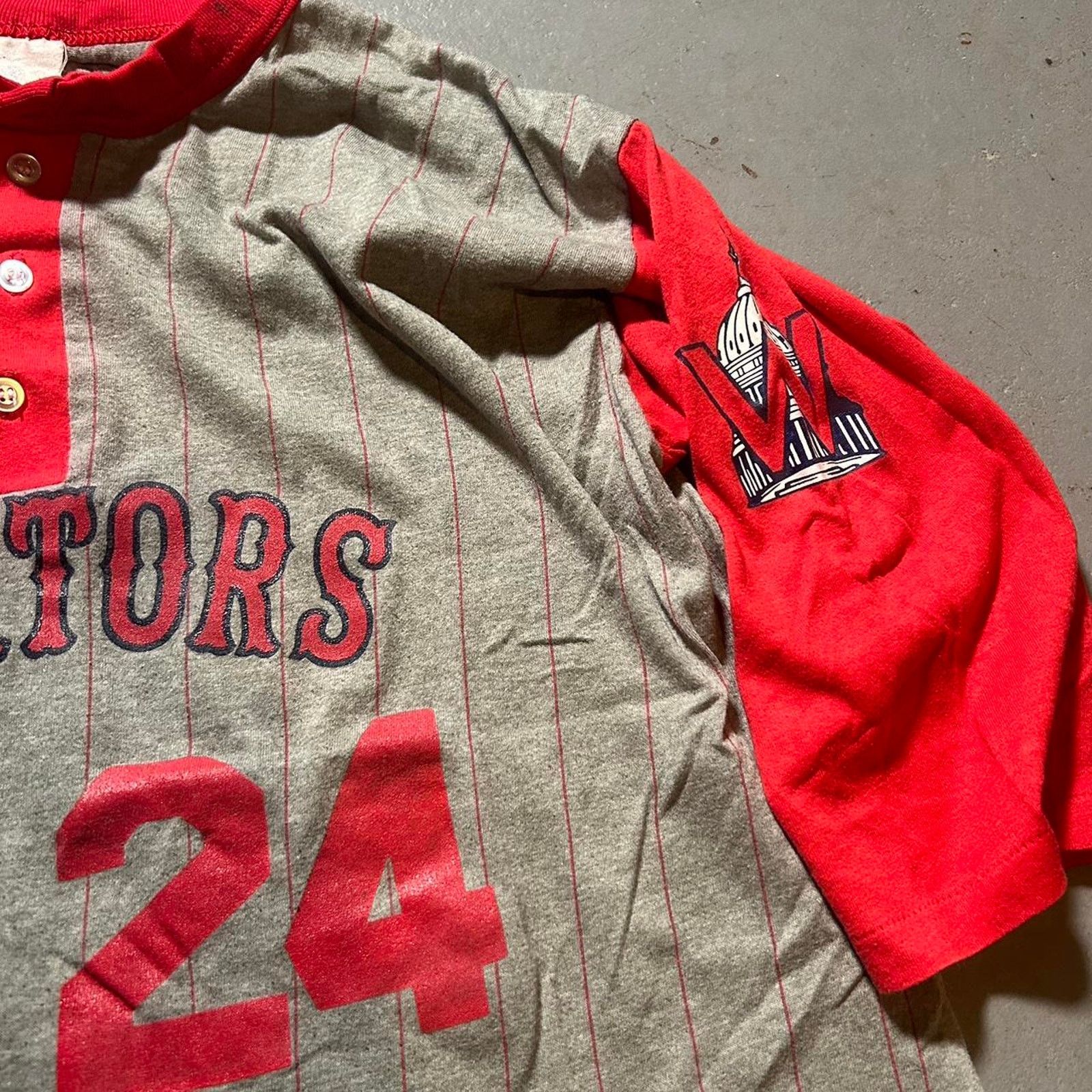 Jerzees 80s senator raglan tee shirrt Size US M / EU 48-50 / 2 - 2 Thumbnail