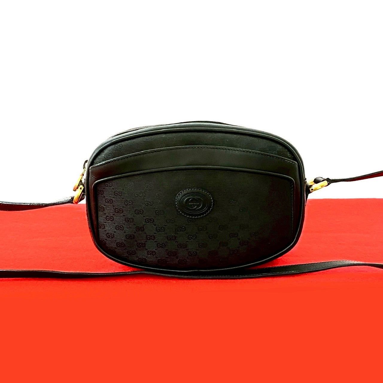 Gucci Gucci Shoulder Bag Black Leather Size ONE SIZE - 1 Thumbnail