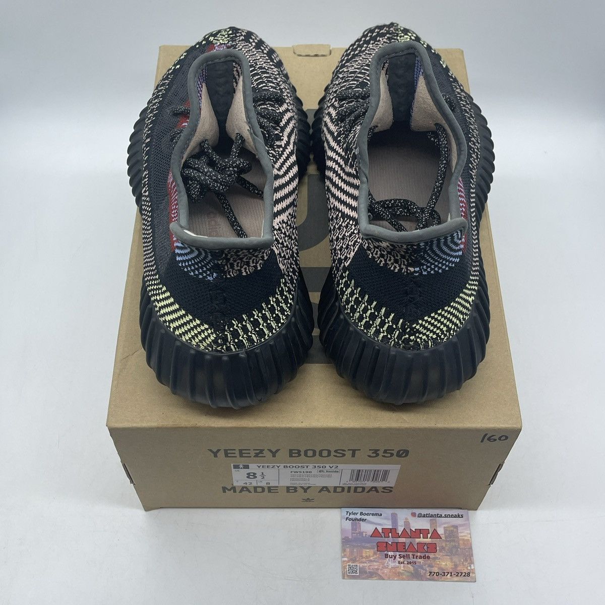 Adidas Yeezy boost 350 yecheil non reflective Size US 8.5 / EU 41-42 - 6 Thumbnail