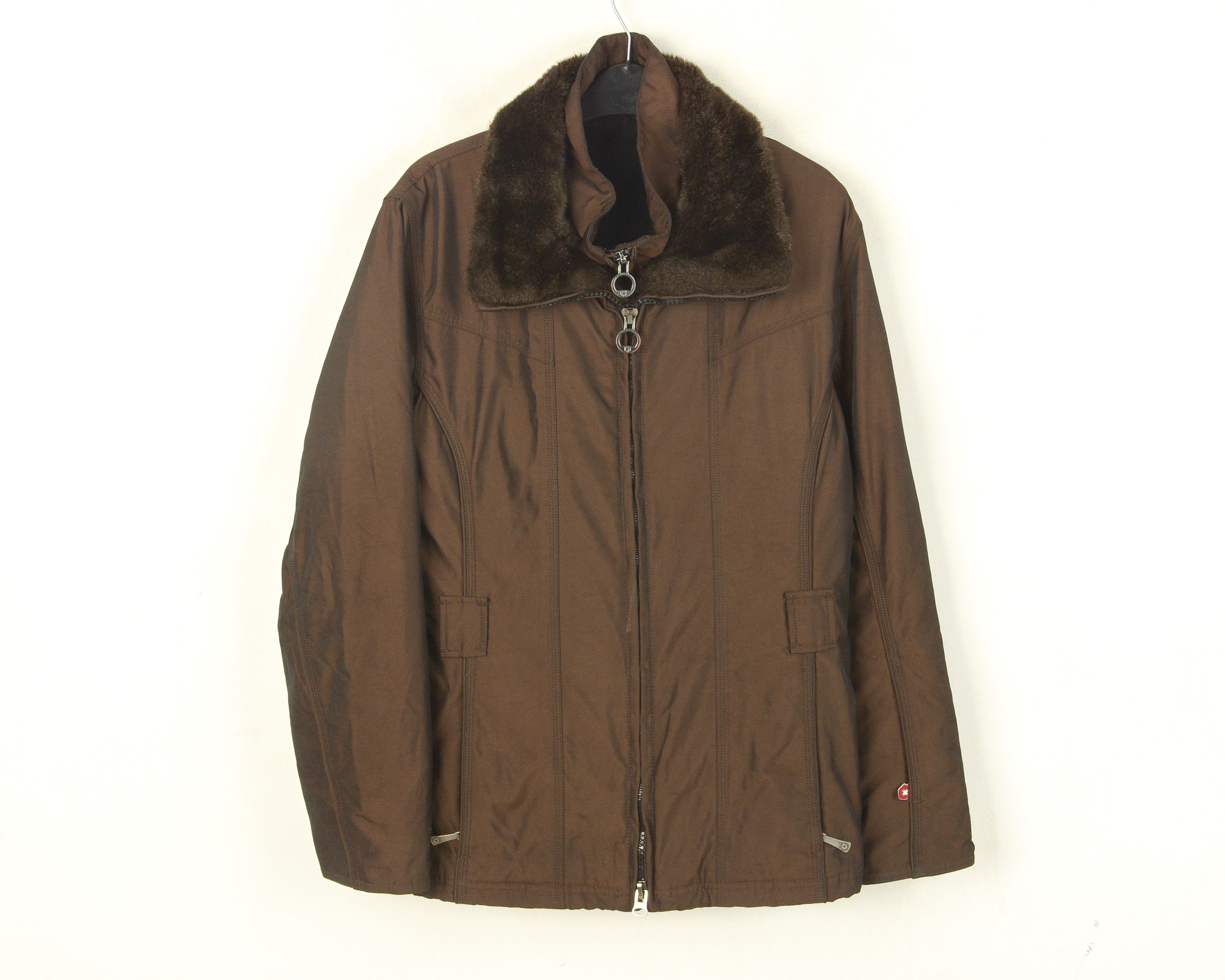 Wellensteyn Zermatt Women M Jacket Full Zip Coat Winter Warm Fur Collar Size M / US 6-8 / IT 42-44 - 1 Thumbnail