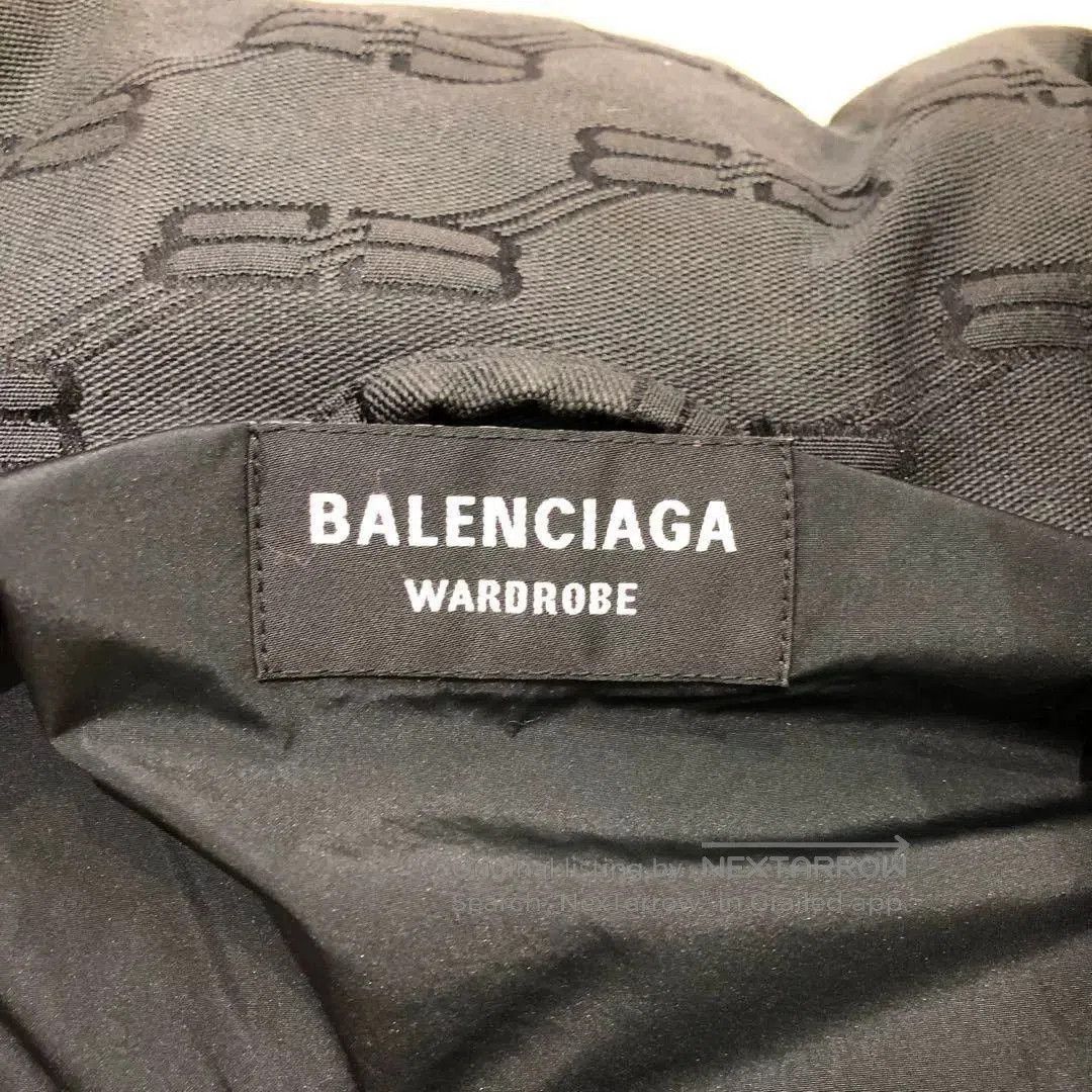 Balenciaga Balenciaga SS22 Logo Print Cotton Coat. Size US M / EU 48-50 / 2 - 5 Thumbnail