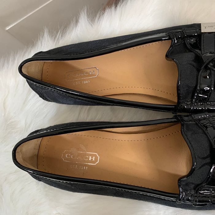 Coach Coach Women's Black Loafers Shoes size 6.5 B | Grailed