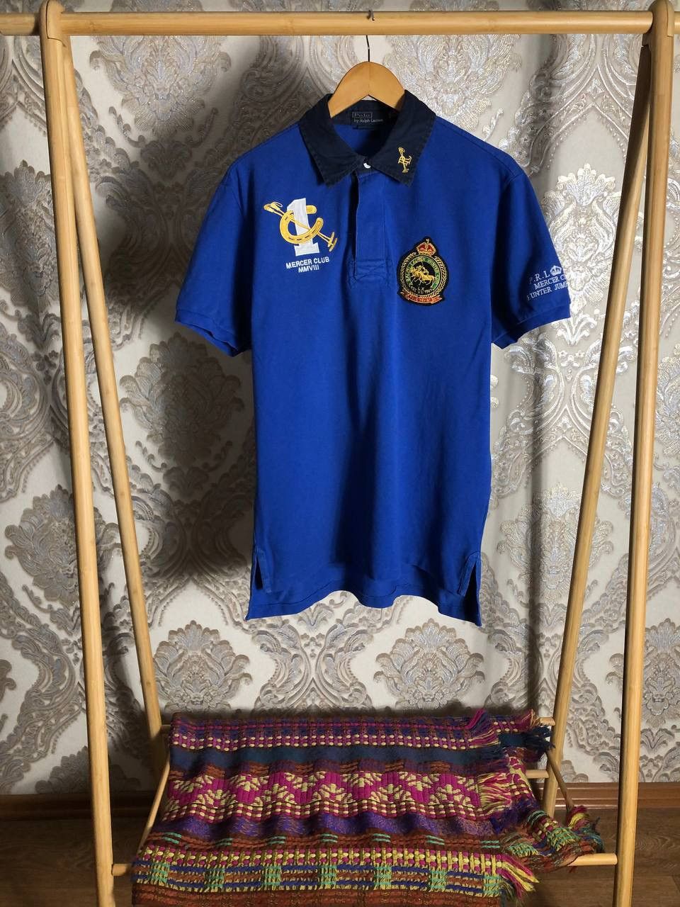 Polo Ralph Lauren VINTAGE POLO RALPH LAUREN RETRO DESIGNER CASUAL DELUX 90s Size US XXL / EU 58 / 5 - 1 Thumbnail
