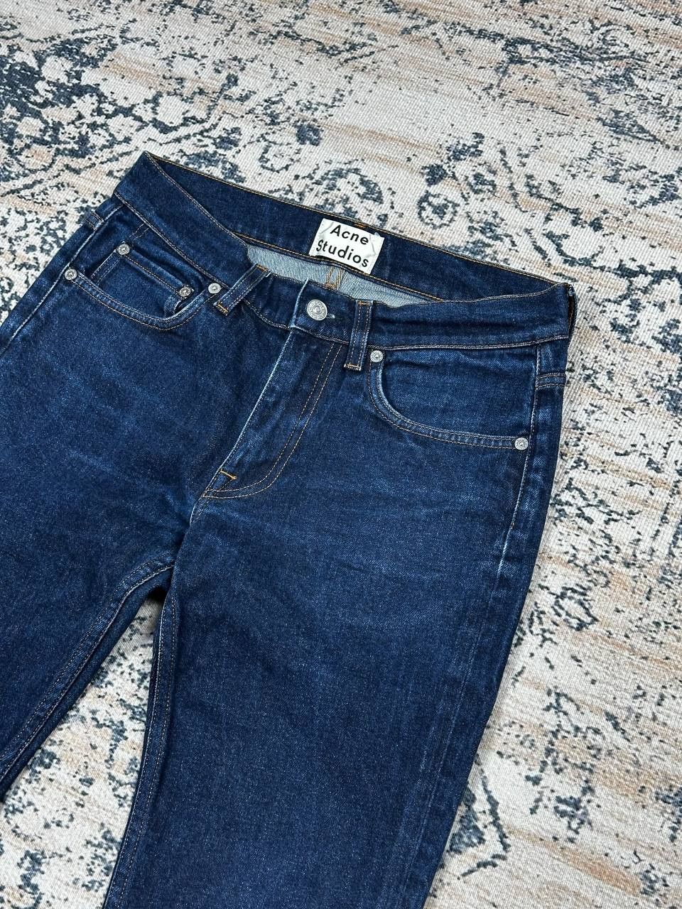 Acne Studios Acne Studios Rare Ace Str Raw Denim Jeans Size 30" / US 8 / IT 44 - 3 Thumbnail