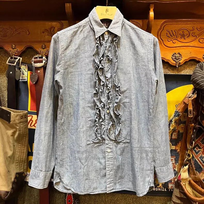 RRL Ralph Lauren RRL Ralph Lauren French shirt Size S / US 4 / IT 40 - 1 Thumbnail