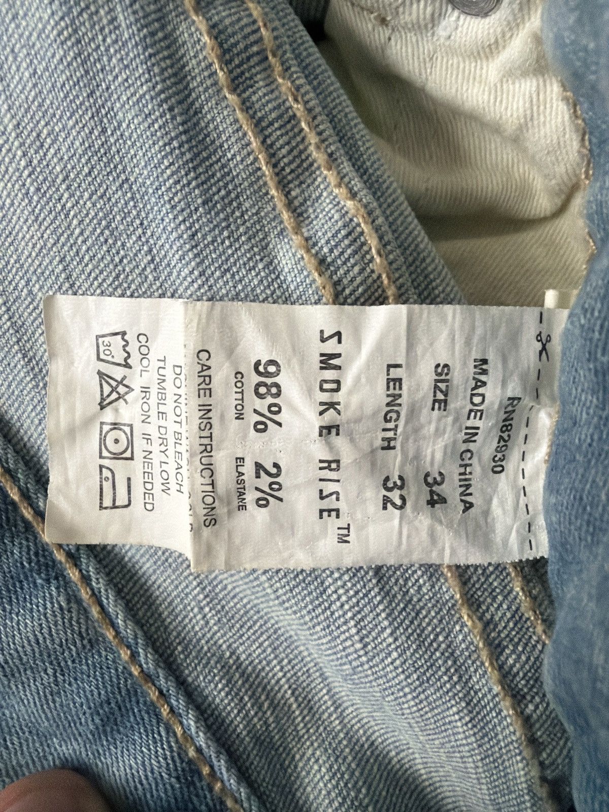 Smoke Rise Smoke rise tm Jeans Size US 34 / EU 50 - 4 Thumbnail