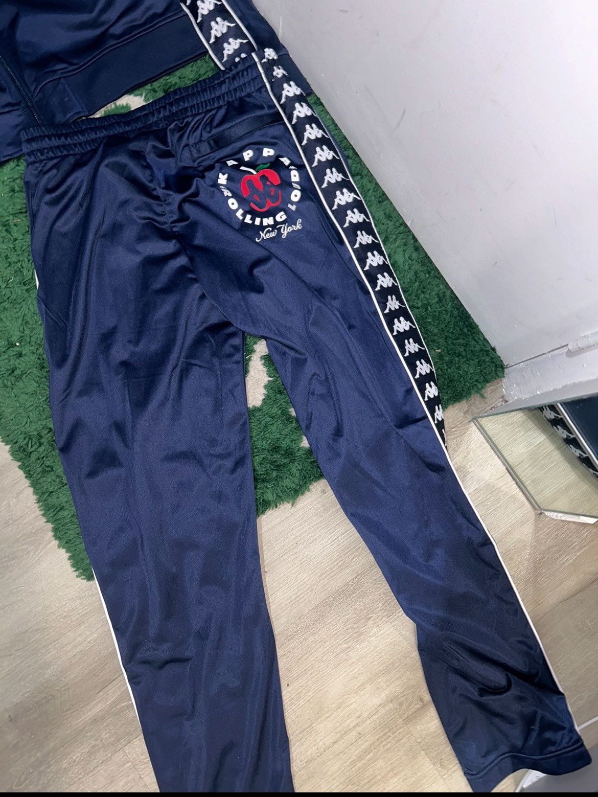 Kappa Kappa Blue Full Set Size Medium Top and bottom Size US M / EU 48-50 / 2 - 4 Thumbnail