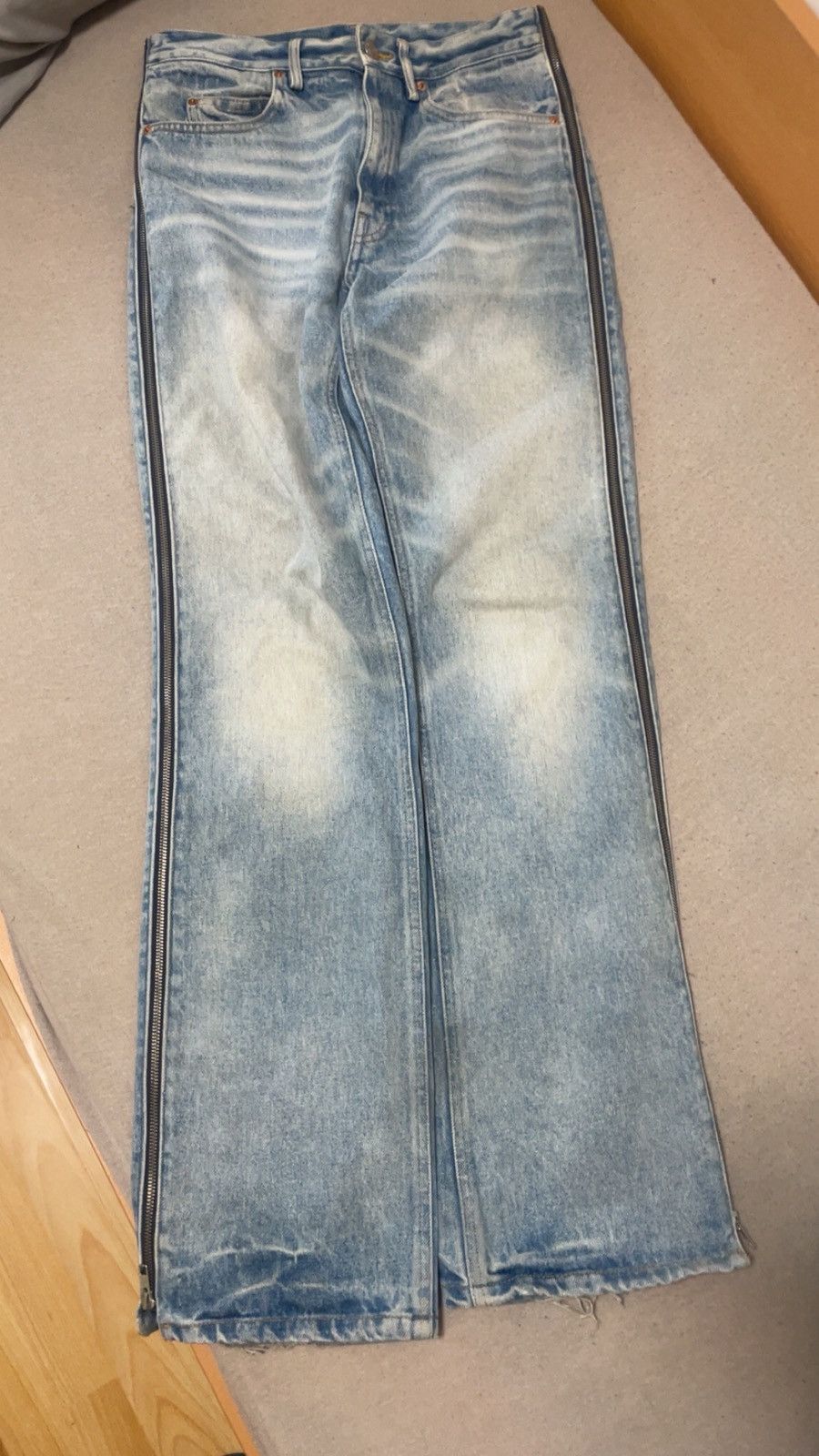 Martine Rose Martine rose side zipper denim jeans Size US 30 / EU 46 - 1 Thumbnail