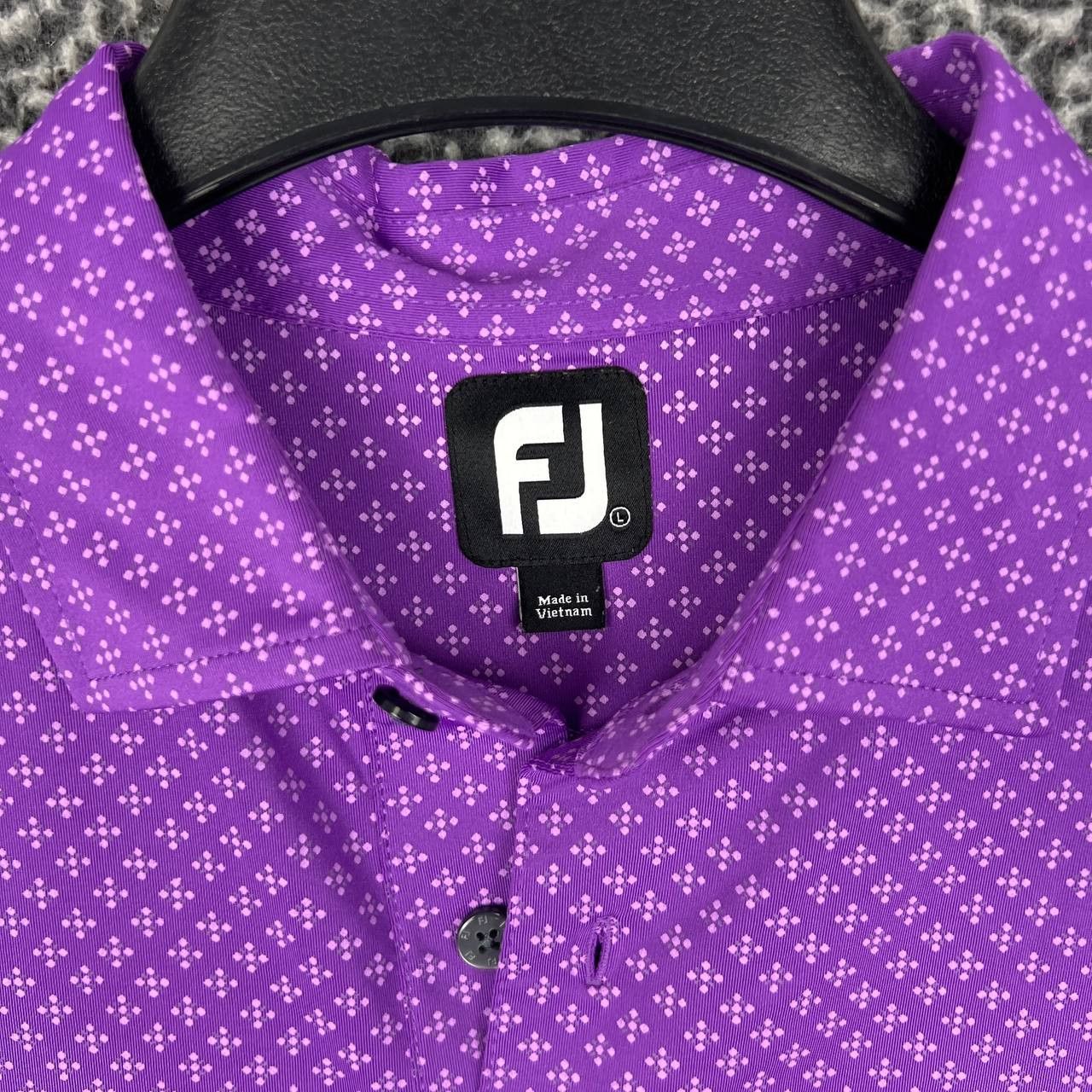 Footjoy FootJoy Golf Polo Shirt Men Printed Short Sleeve Collared L Size US L / EU 52-54 / 3 - 3 Thumbnail