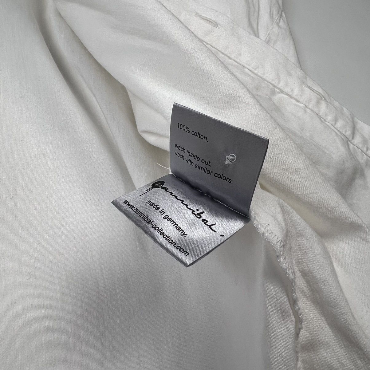 Other Hannibal. White band collar shirt Size US M / EU 48-50 / 2 - 6 Thumbnail