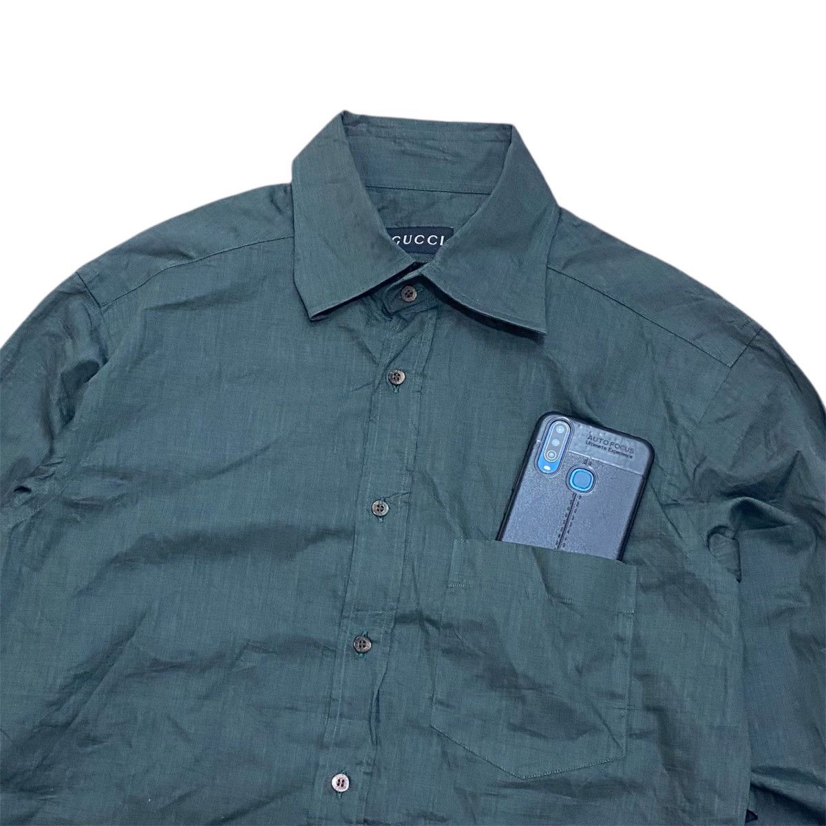 Gucci Gucci shirt 100% cotton algodon Size 40L - 3 Thumbnail