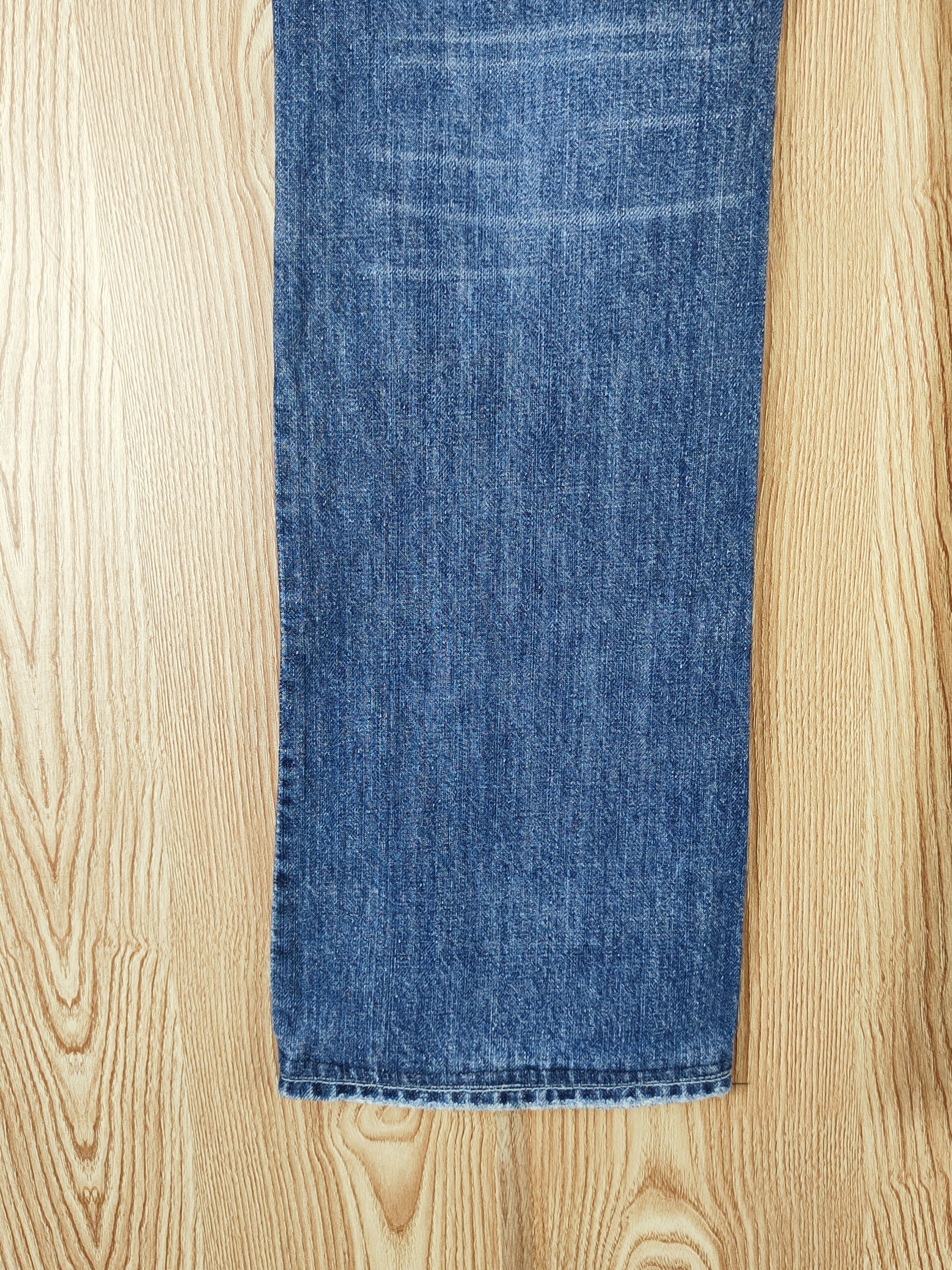 Japanese Brand × Vintage Nii Blue Distressed Ripped Jeans #W891 Size 29" - 10 Thumbnail