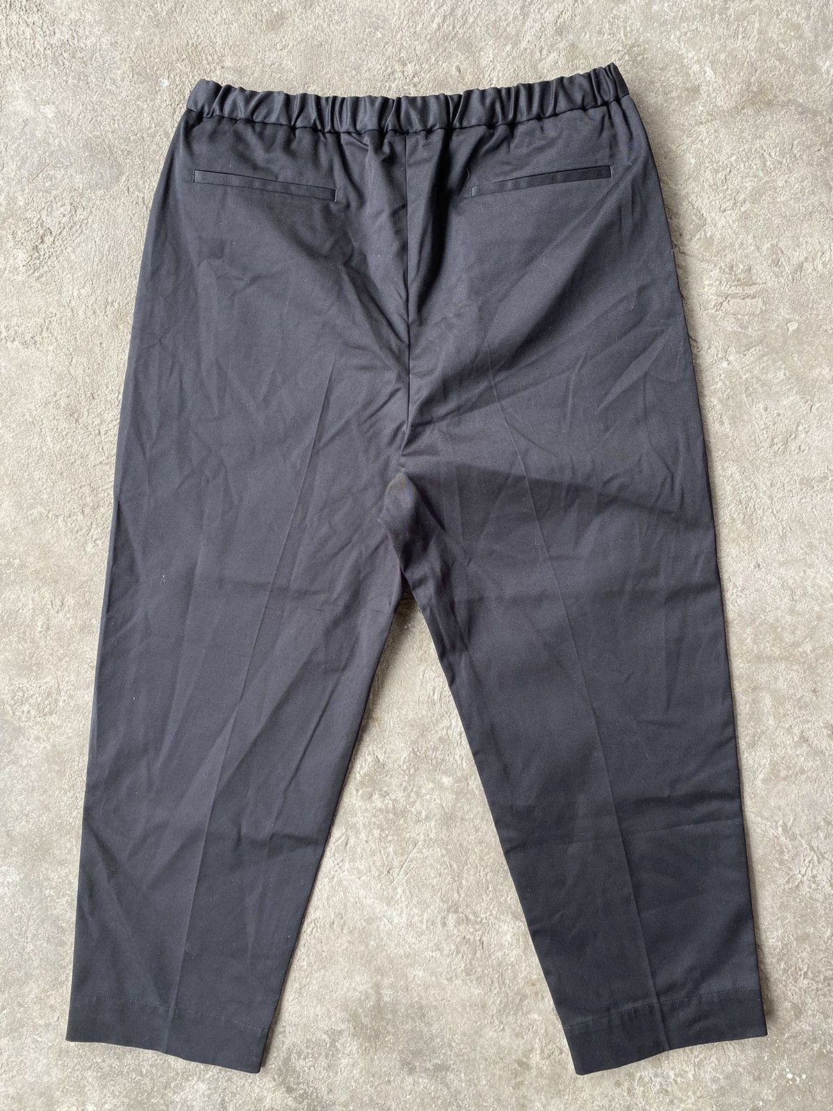 Jil Sander Jil Sander Easy Slacks Pants Black Size 54 Size US 35 - 2 Thumbnail