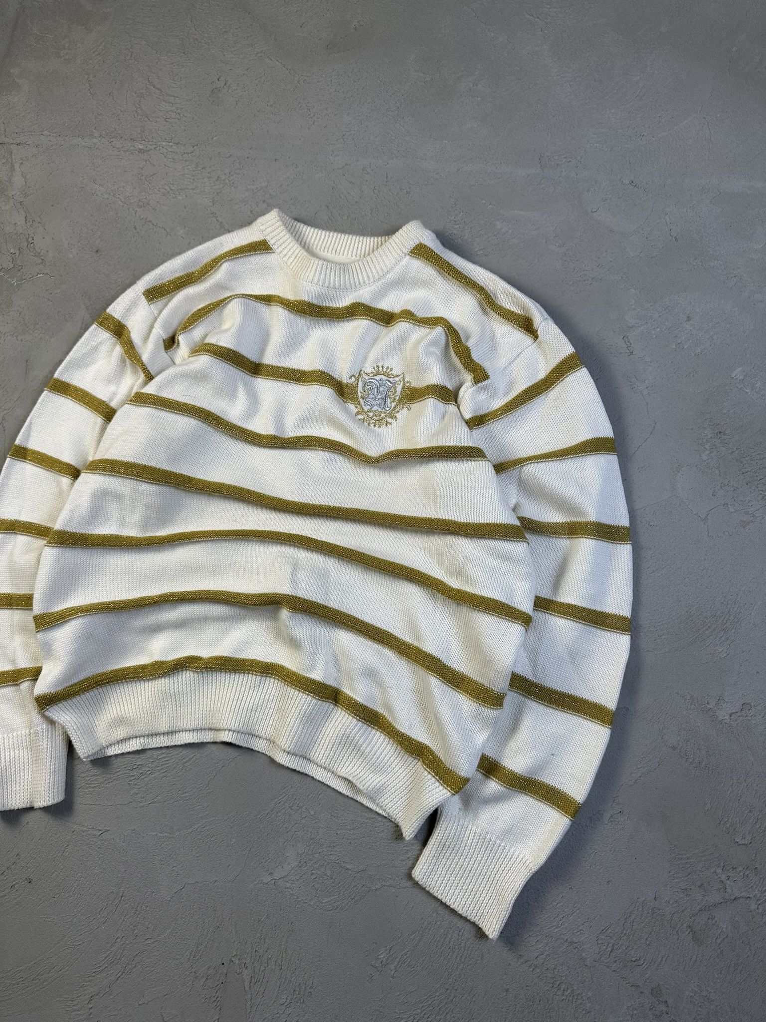 JNCO × Vintage Vintage Y2k Narkotic Wool Knit Hiphop Stripped Sweater 2000s Size US XL / EU 56 / 4 - 3 Thumbnail