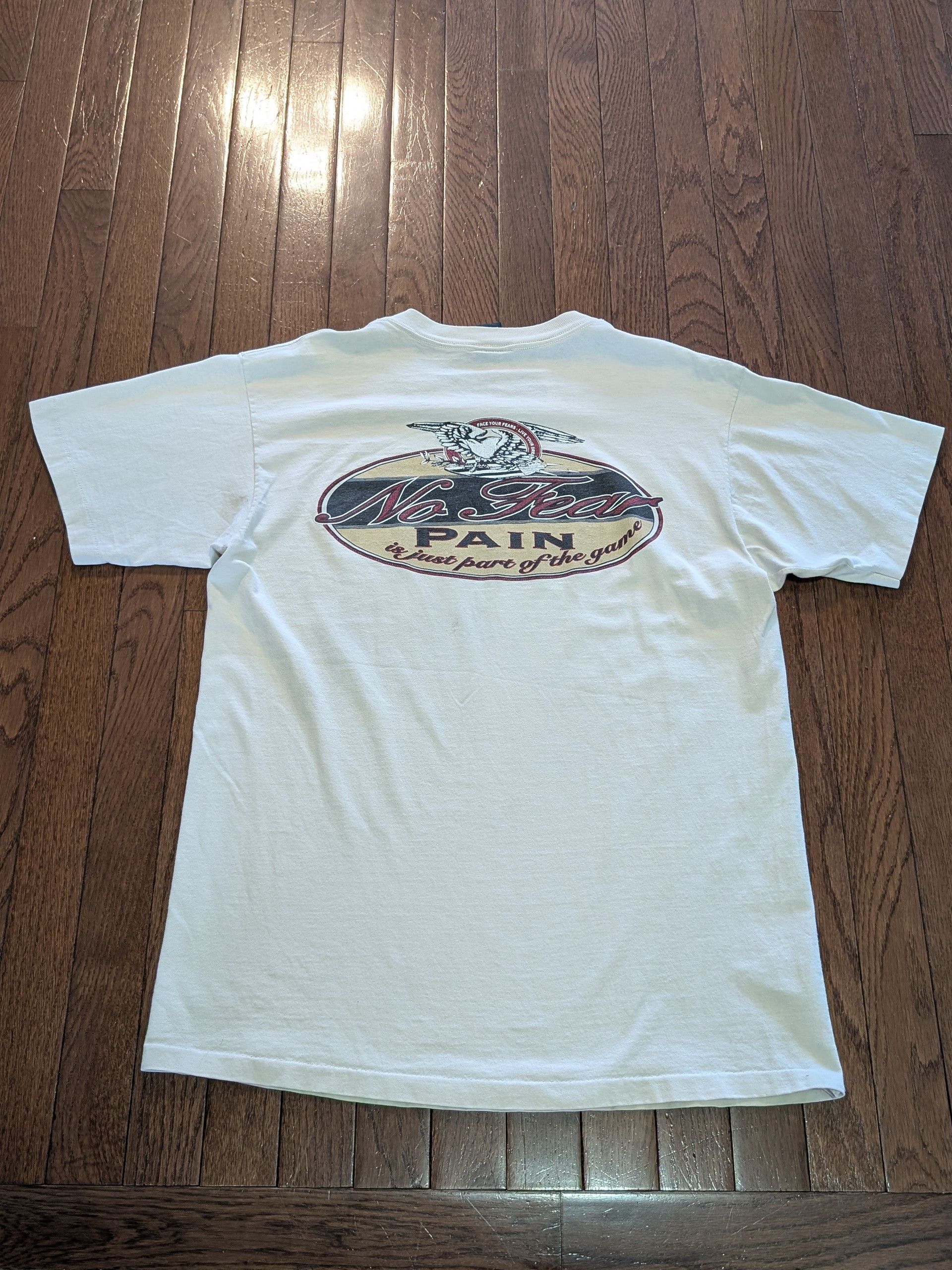 No Fear No Fear 'Pain is Just a Part of the Game' T-Shirt - Size L Size US L / EU 52-54 / 3 - 6 Thumbnail