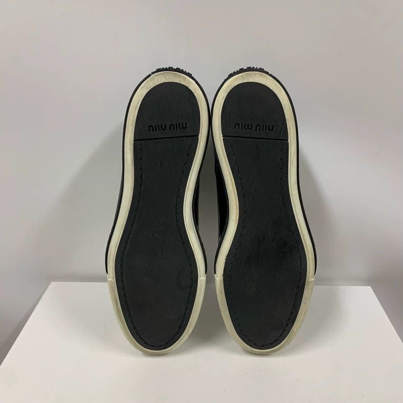 Prada Miu Miu Patent Leather Casual Shoes -2505 Size US 6.5 / IT 36.5 - 7 Thumbnail